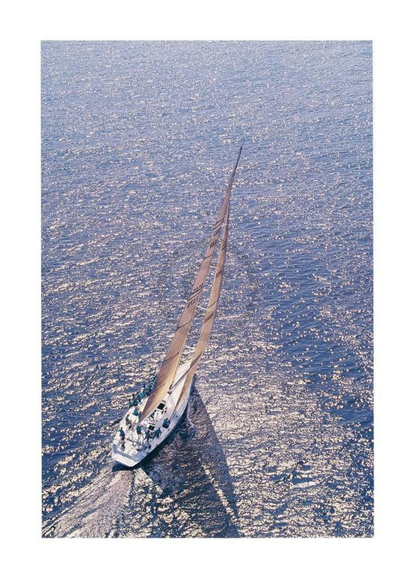 Art Print Ingrid Abery - Silver Sea II 50x70cm