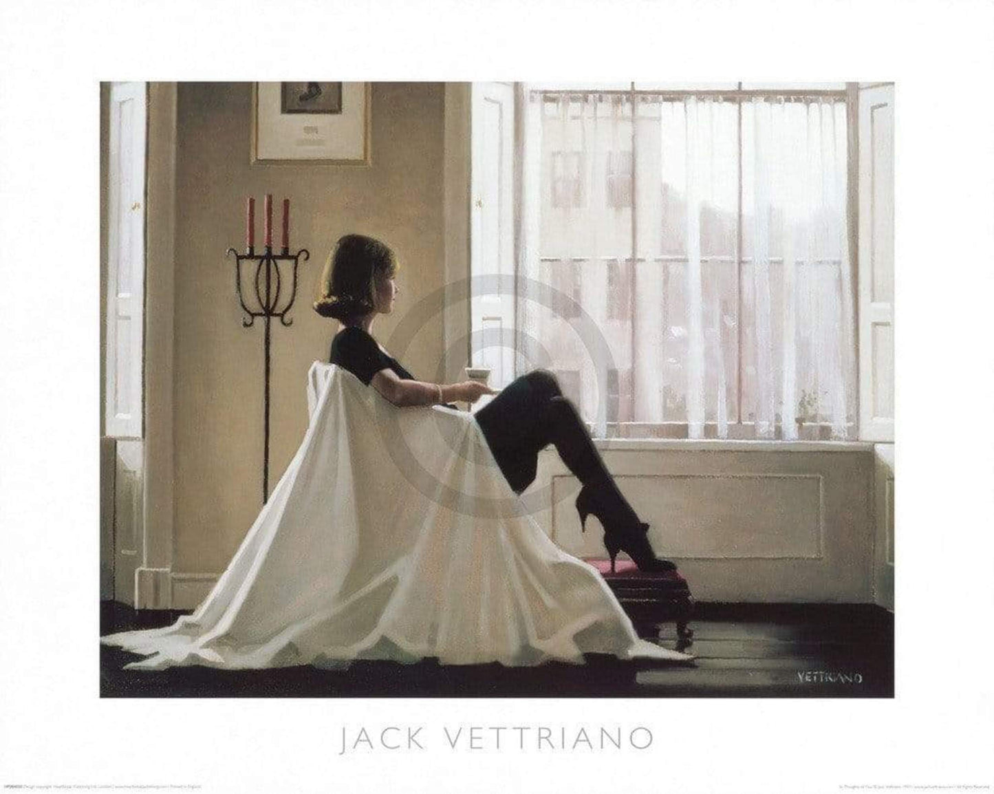 Art Print Jack Vettriano - In Thoughts of You 50x40cm