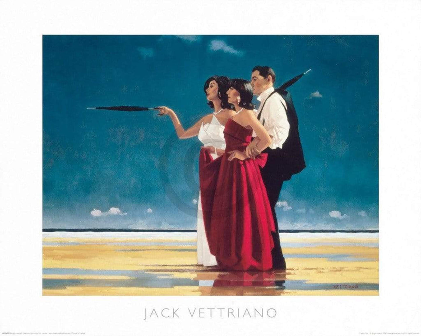 Art Print Jack Vettriano - The Missing Man I 50x40cm