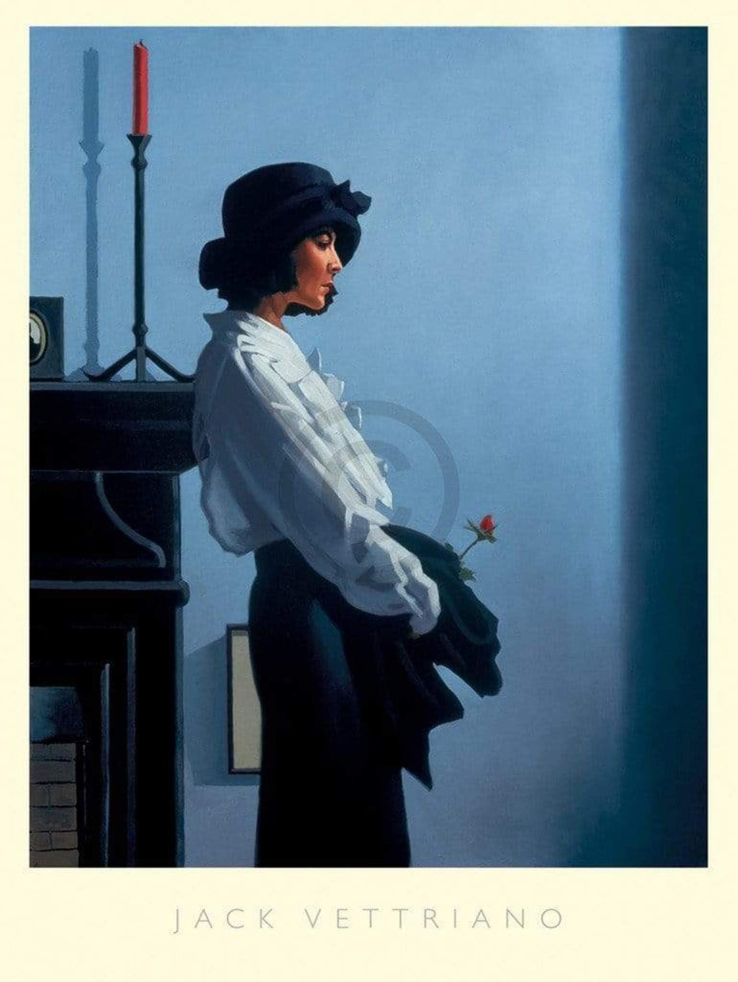 Art Print Jack Vettriano - Valentine Rose 60x80cm