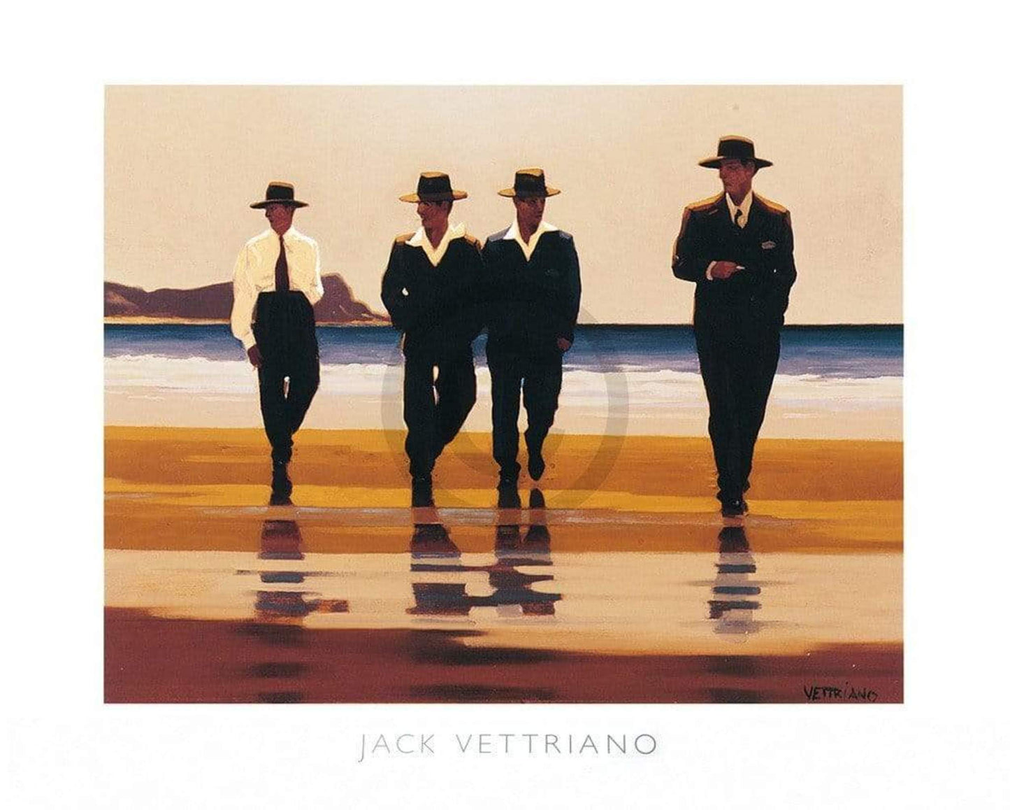 Art Print Jack Vettriano - The Billy Boys 80x60cm