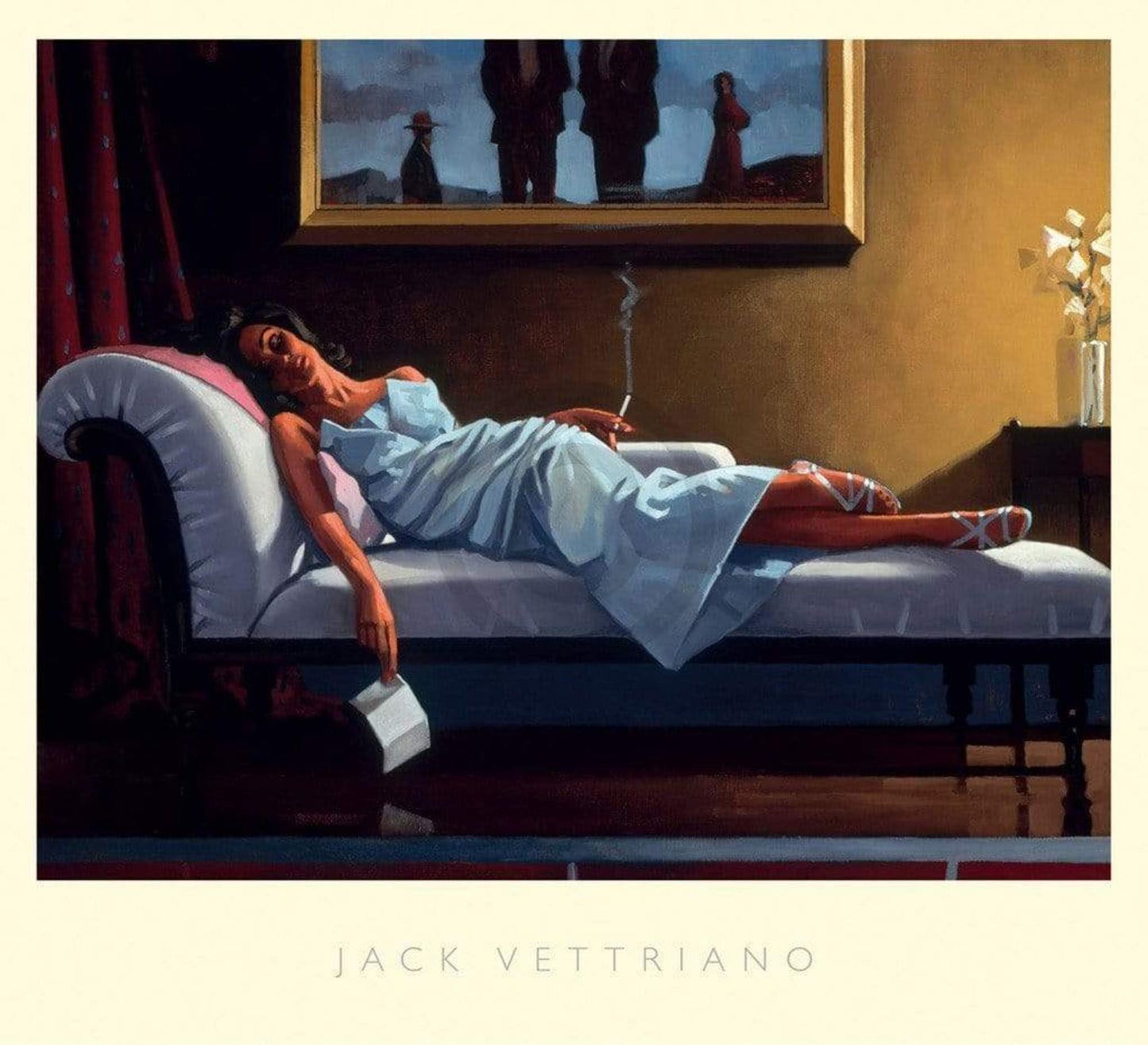 Art Print Jack Vettriano - The Letter 76x68cm