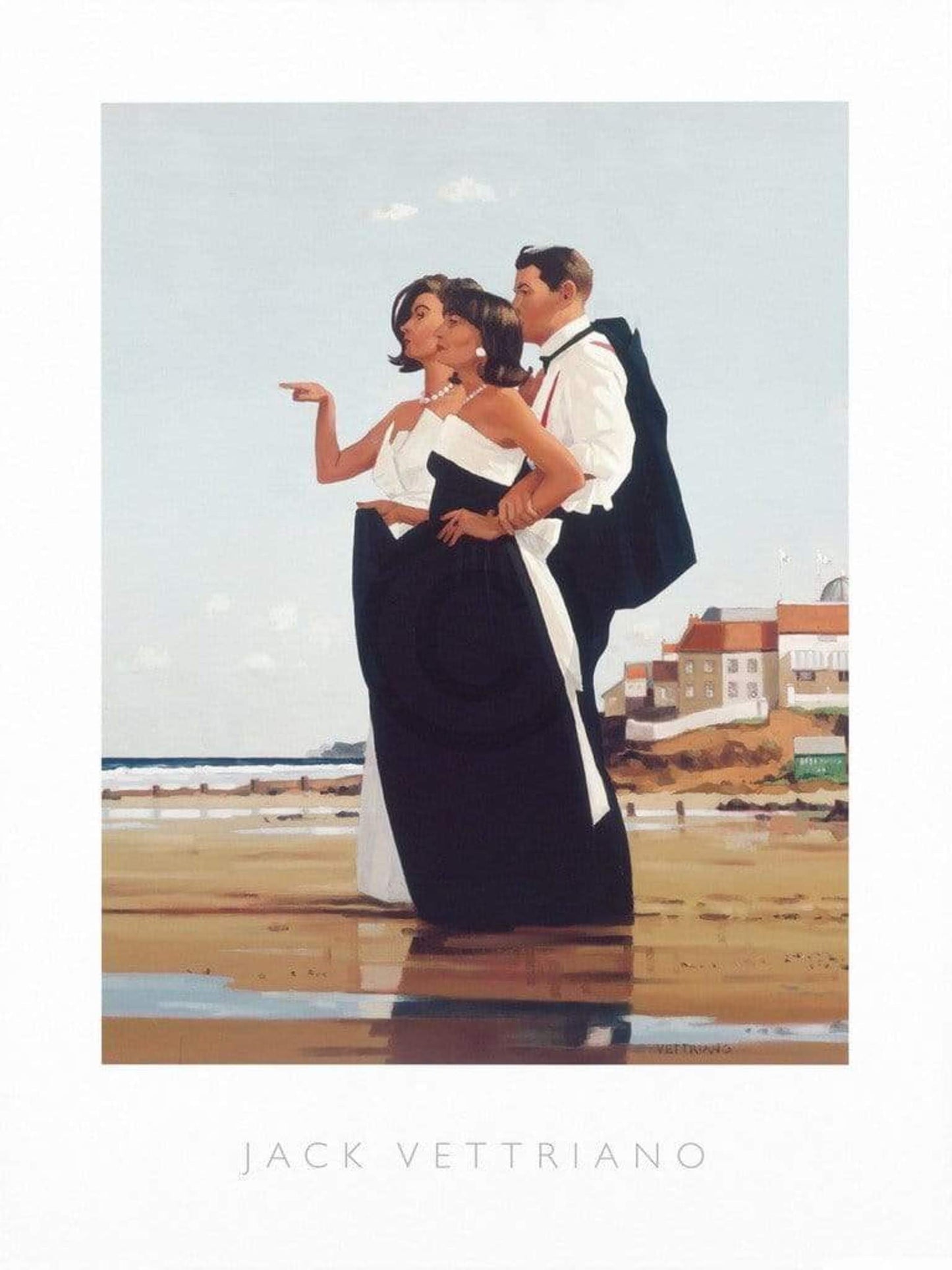 Art Print Jack Vettriano - The Missing man II 60x80cm
