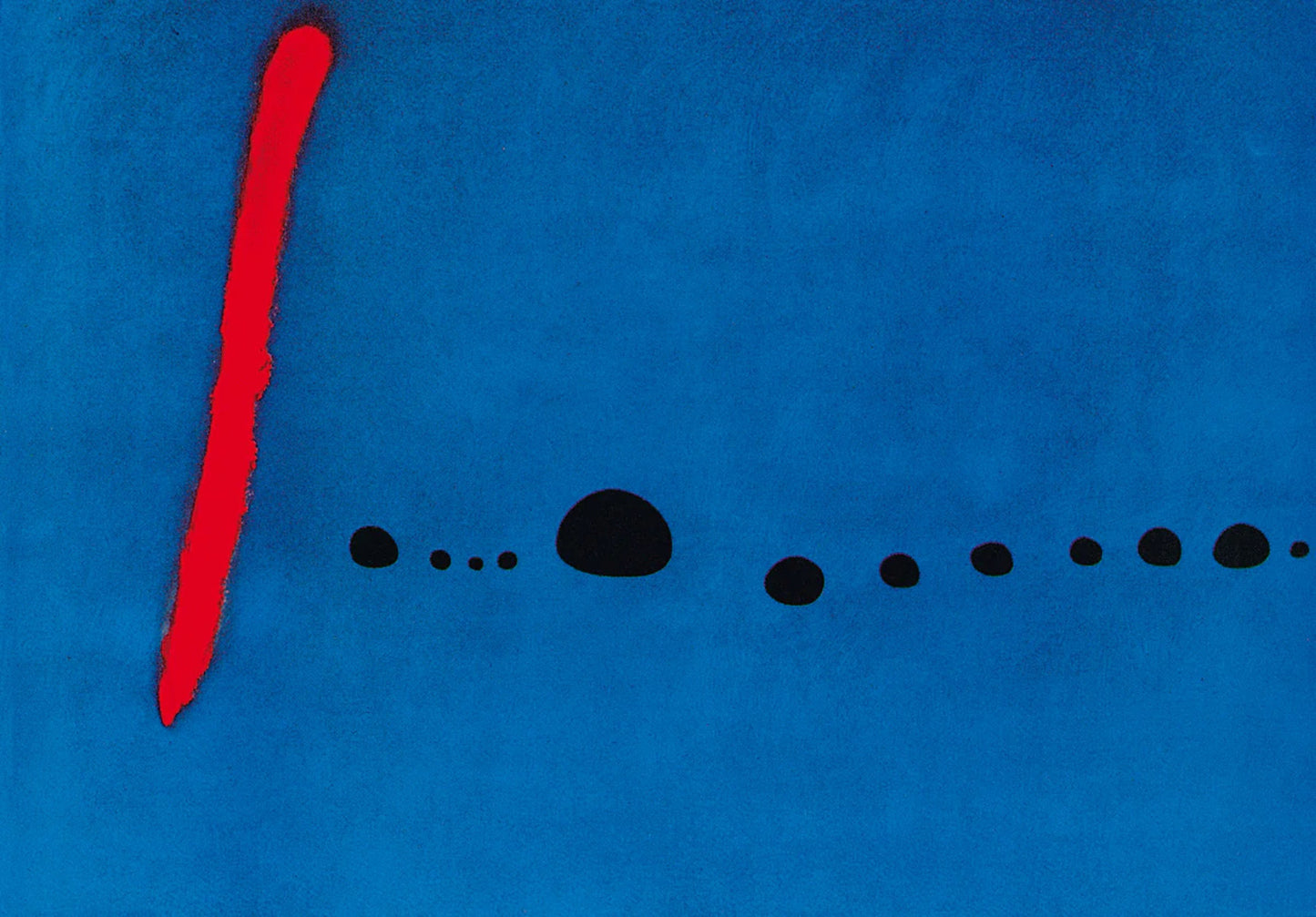 Art Print Joan Miro - Bleu II 100x70cm