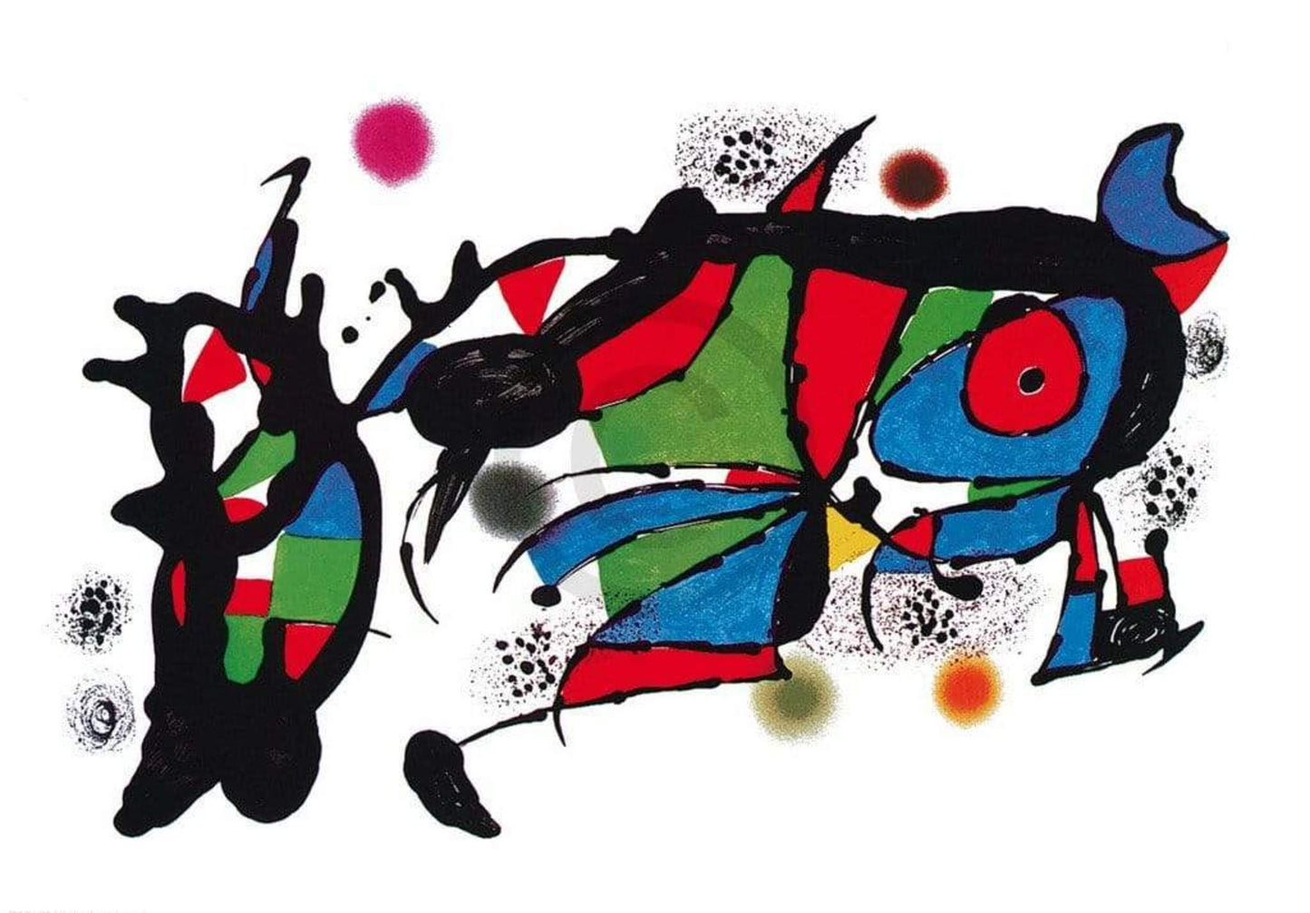 Art Print Joan Miro - Obra de Joan Miro 100x70cm
