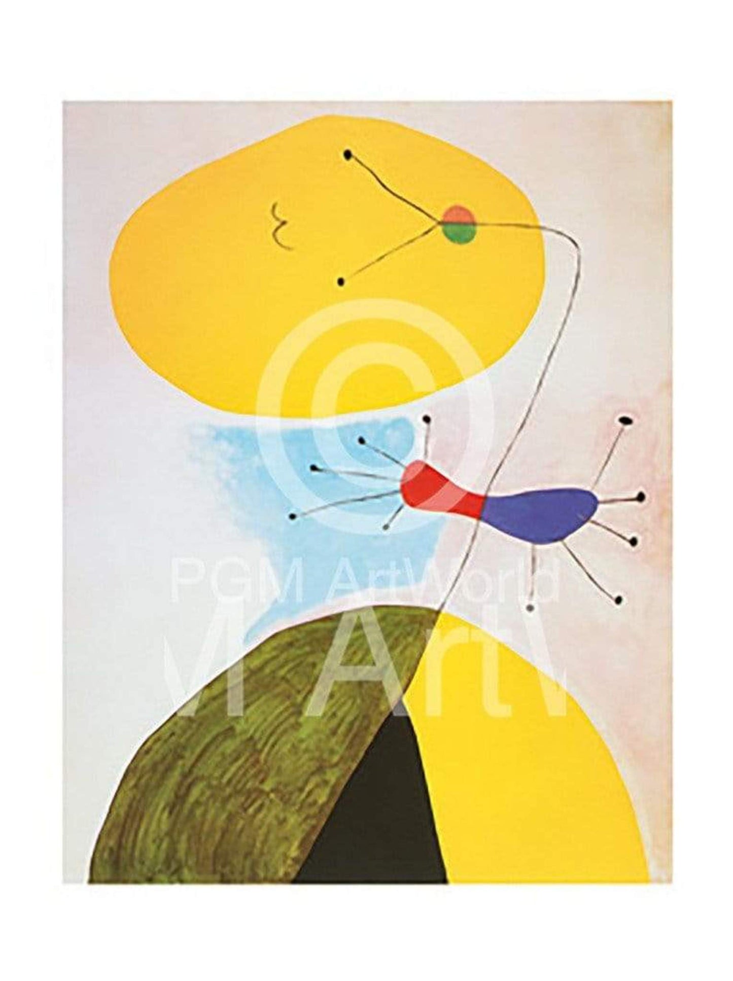 Art Print Joan Miro - Portrait, 1938 60x80cm