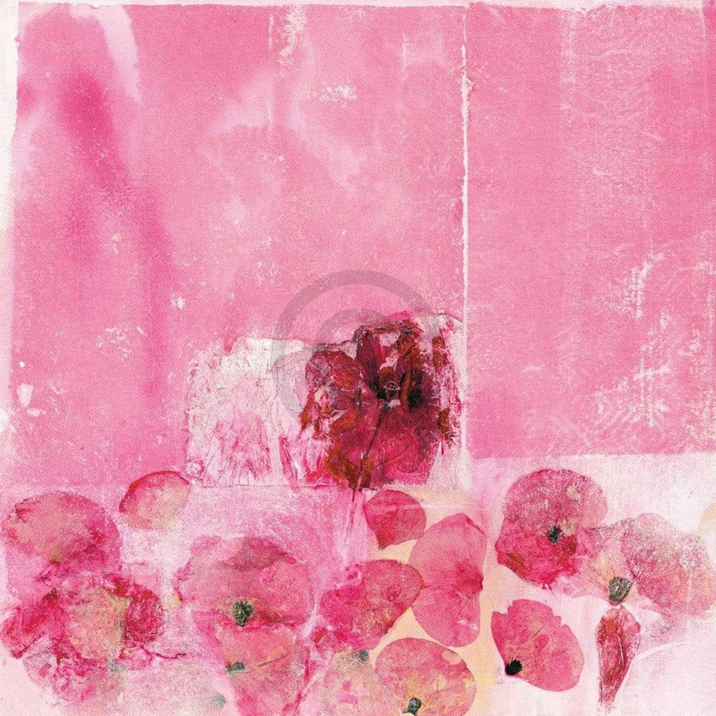 Art Print Katja Spilker - Mohnblühen 40x40cm