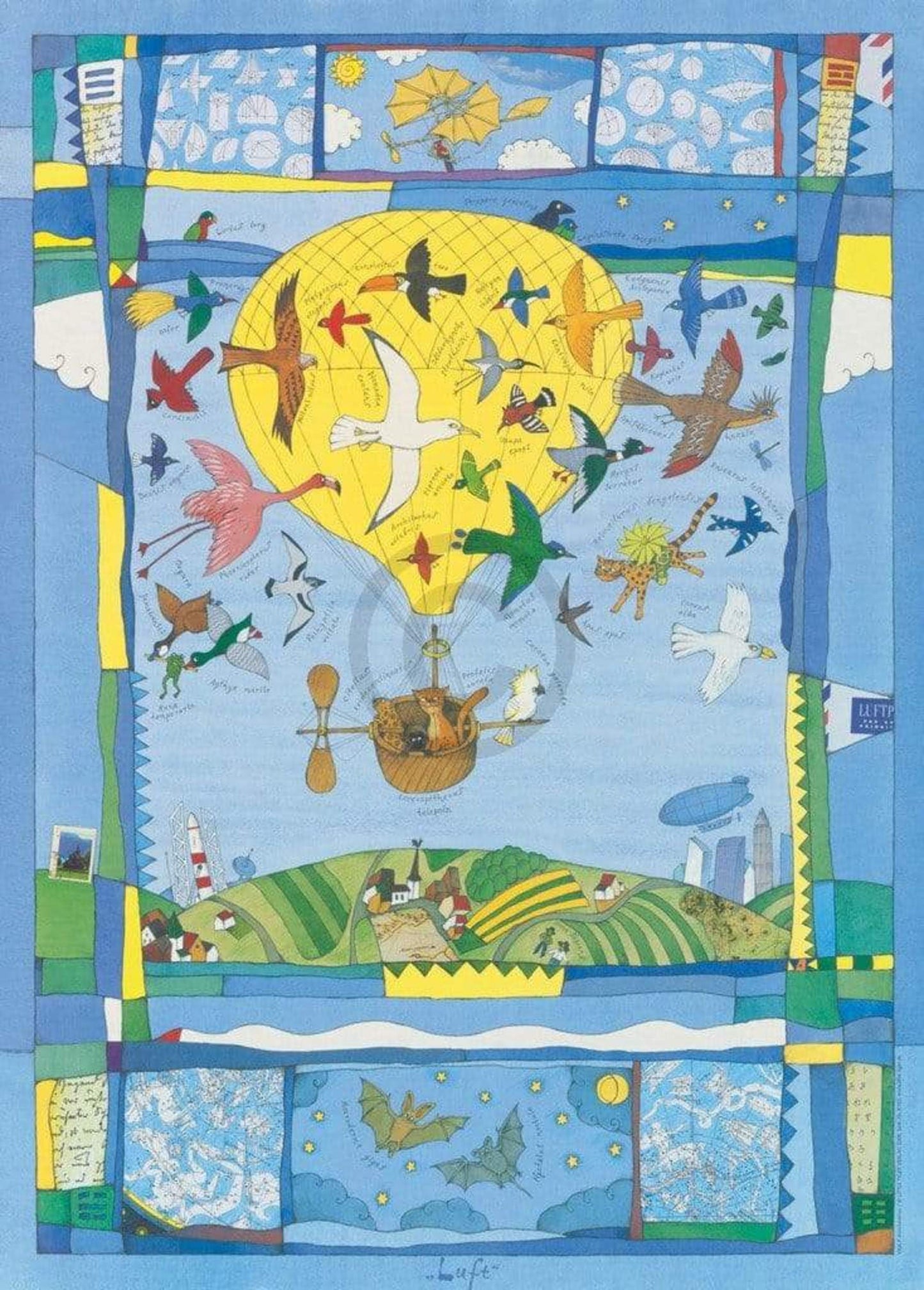 Art Print Vitali P. Konstantinov - Luft 48x67cm