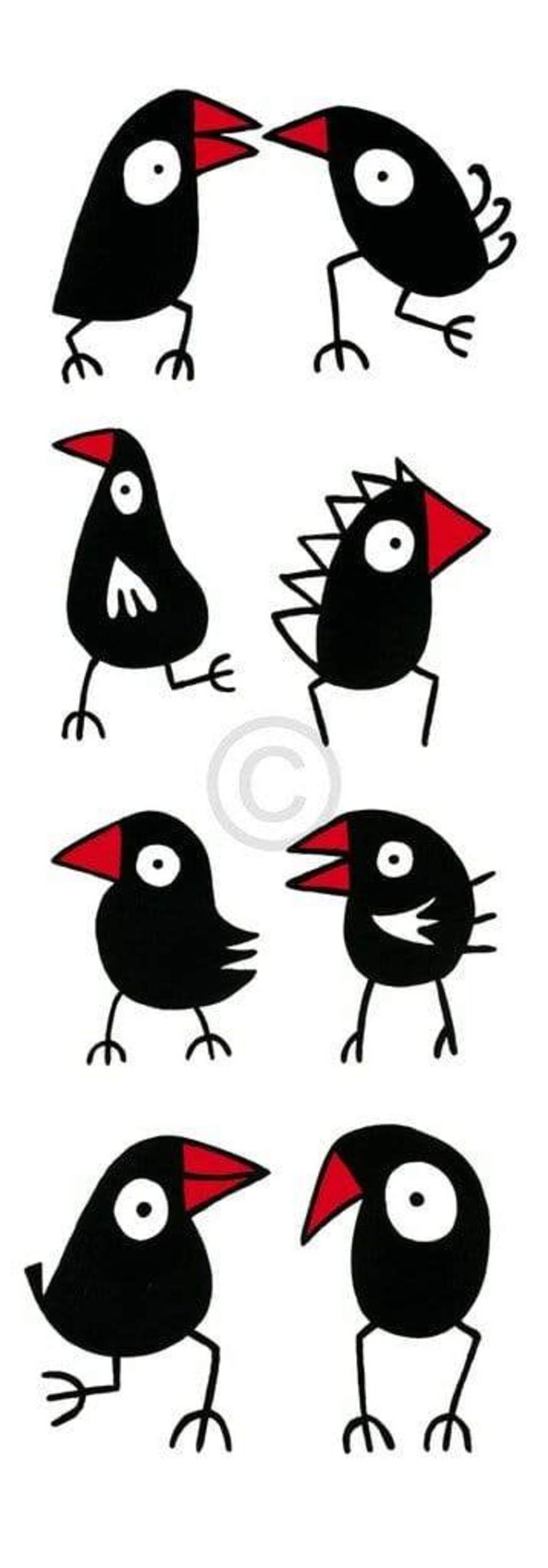 Art Print Birdman Hans Lan - Let's walk and talk 35x100cm