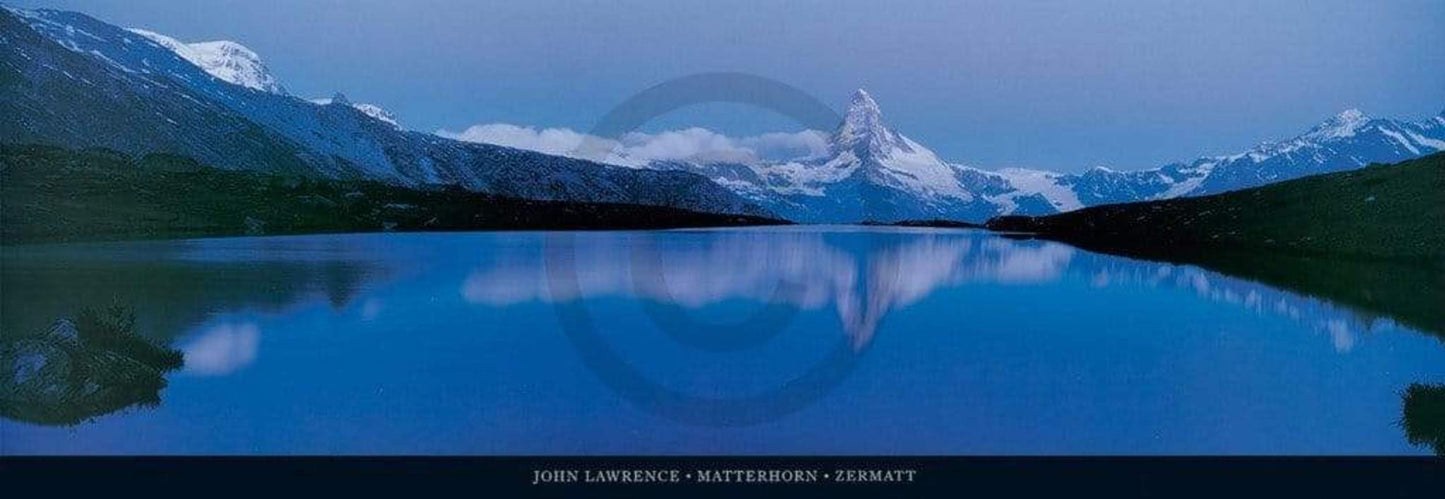 Art Print John Lawrence - Matterhorn, Zermatt 95x33cm