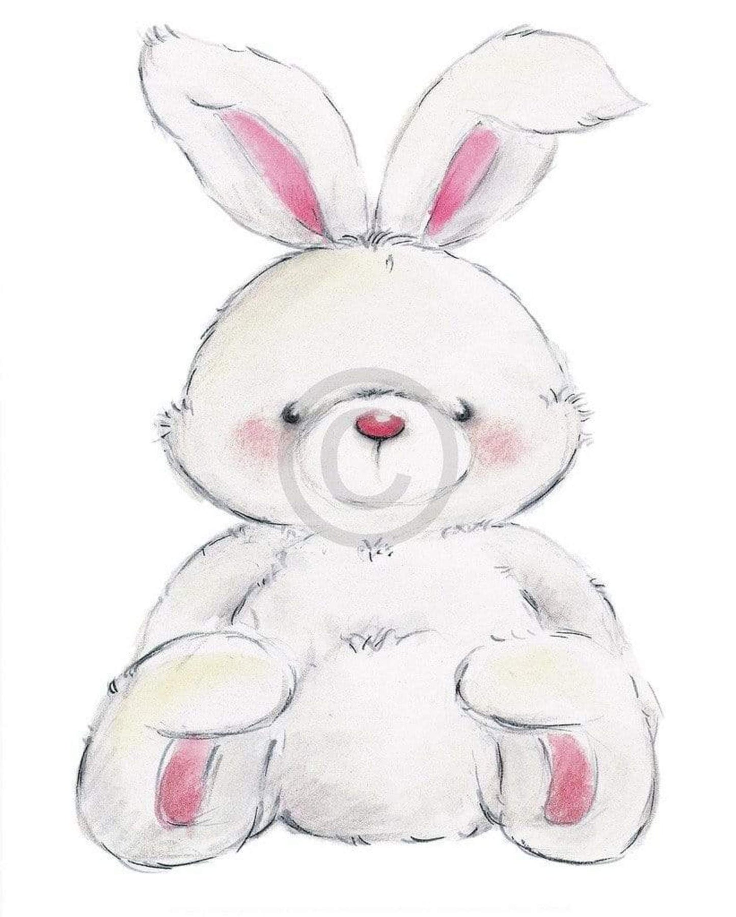 Art Print Makiko - Rabbit 24x30cm