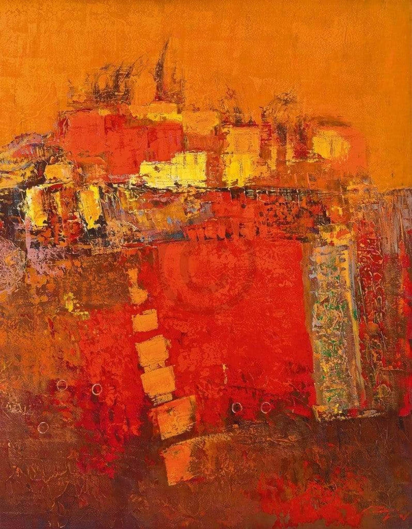 Art Print Madjid - Squares 70x90cm