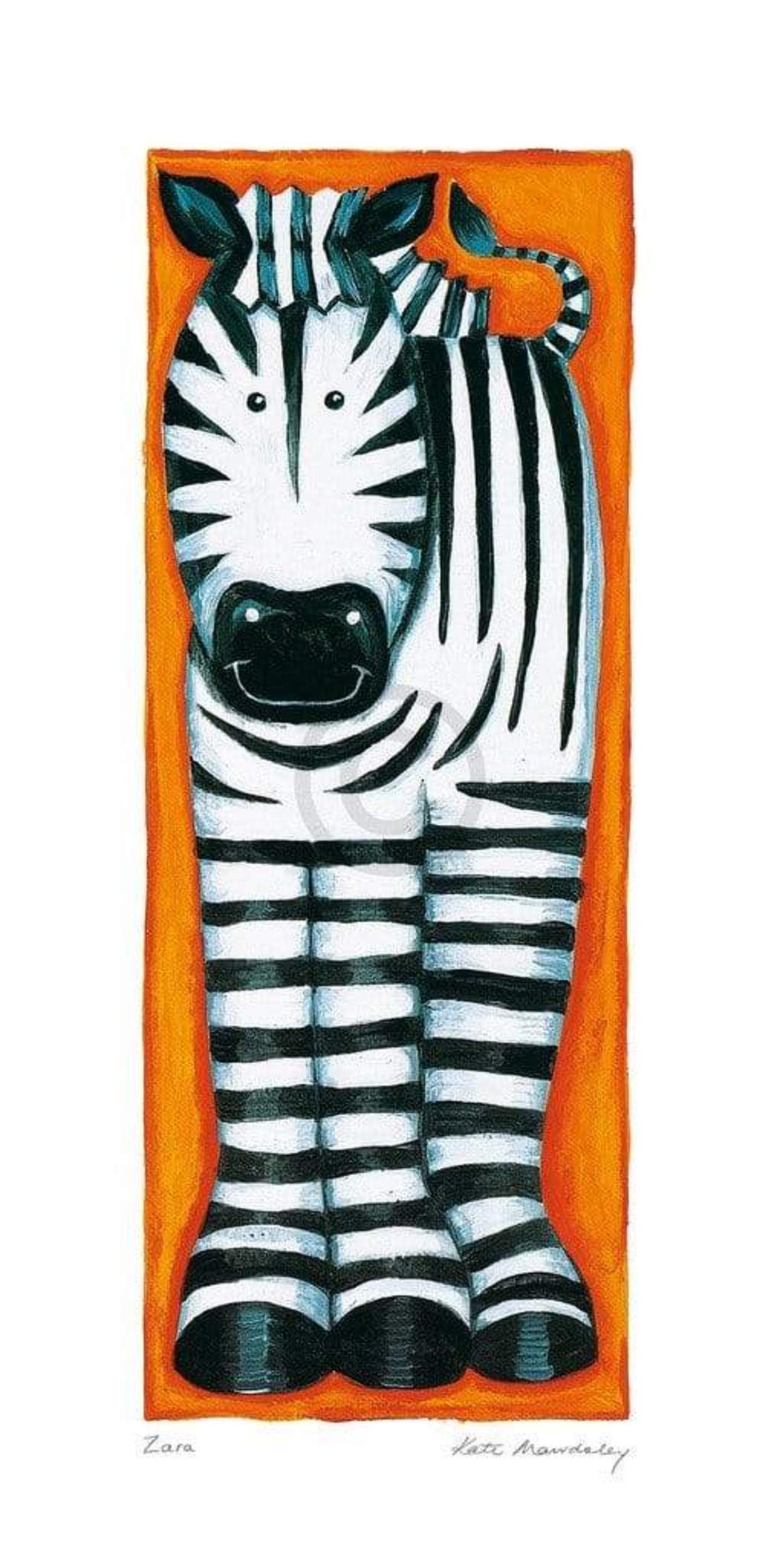 Art Print Kate Mawdsley - Zara 15x30cm