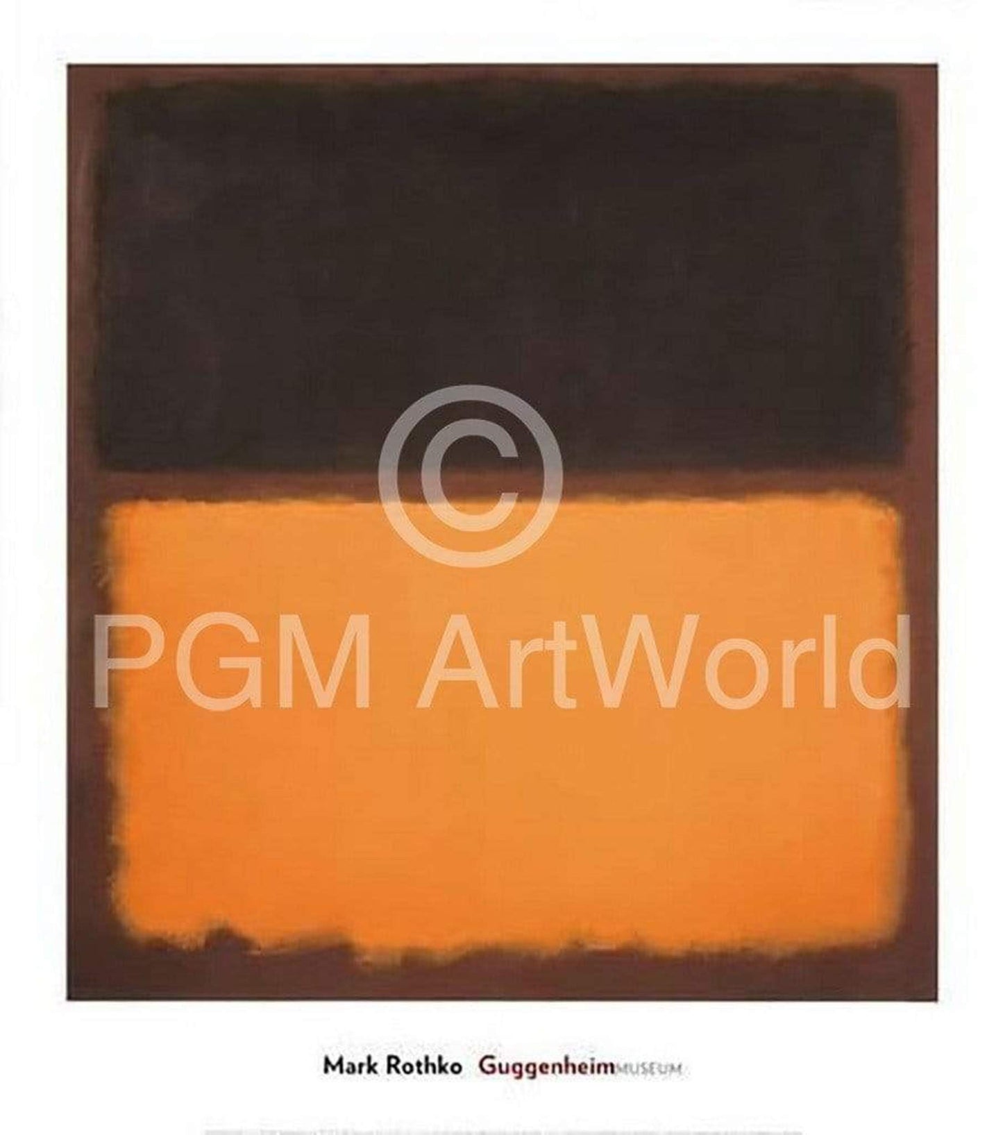 Art Print Mark Rothko - Untitled 18, 1963 76x86cm