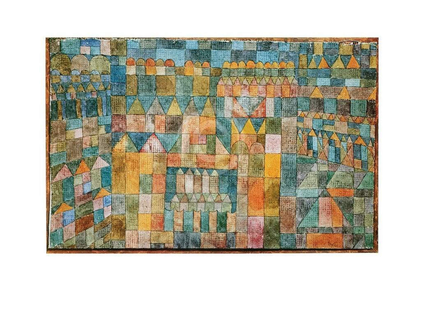Art Print Paul Klee - Quartiere 72x47cm