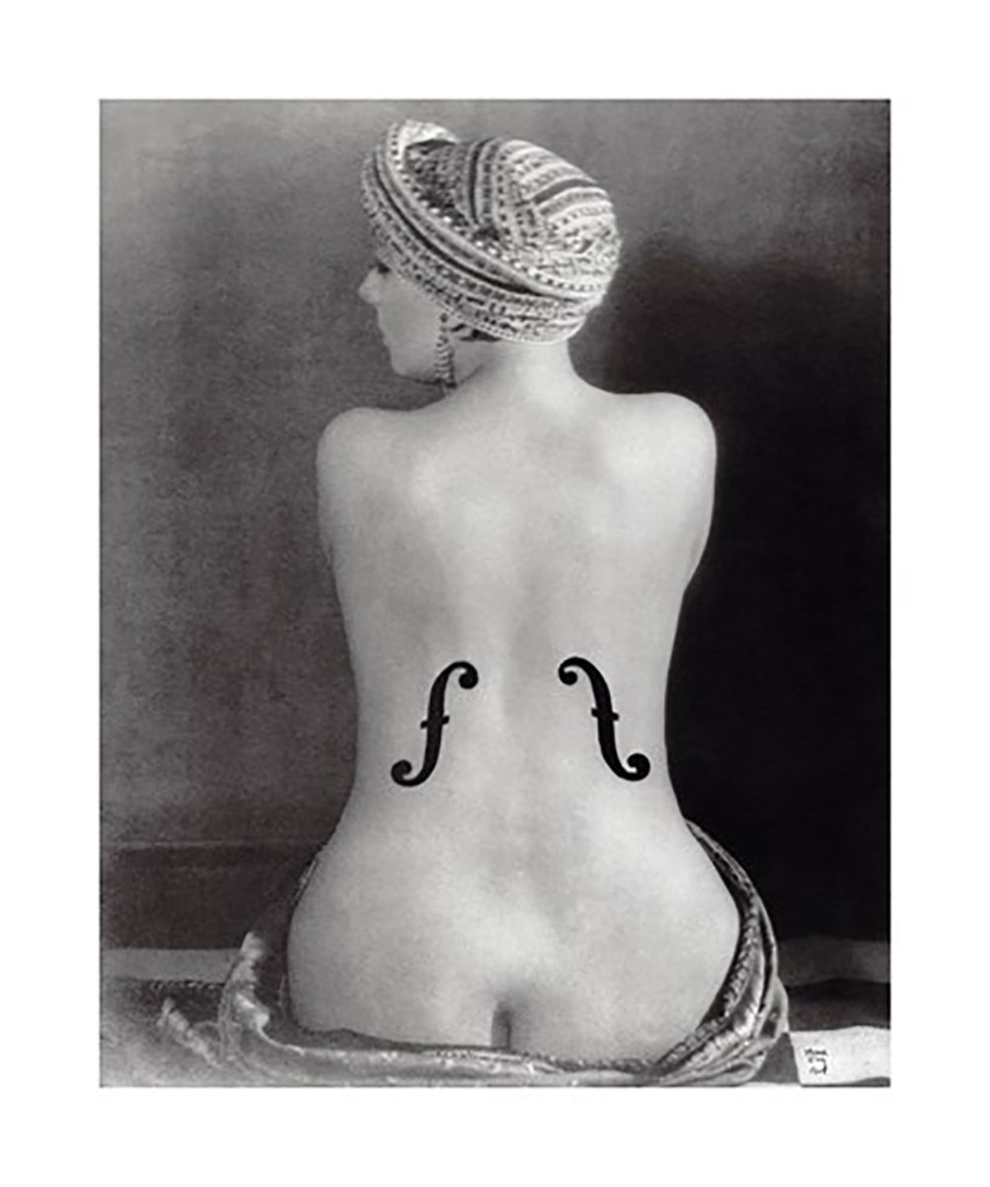 Art Print Man Ray - Le Violon d-Ingres 51x61cm