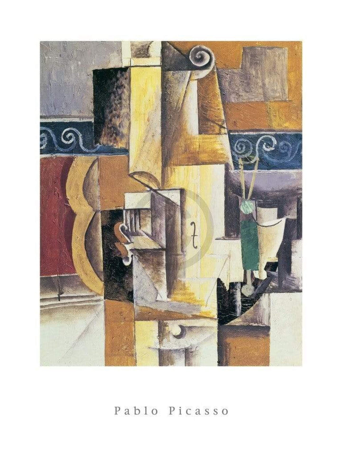 Art Print Pablo Picasso - Violin and Guitar 60x80cm