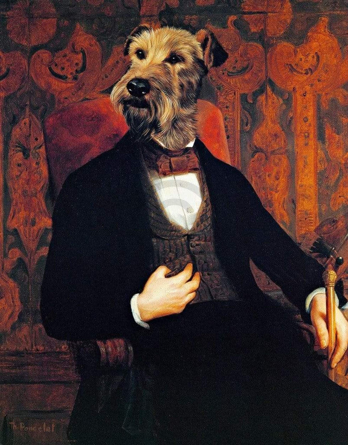 Art Print Thierry Poncelet - Monsieur 28x35cm