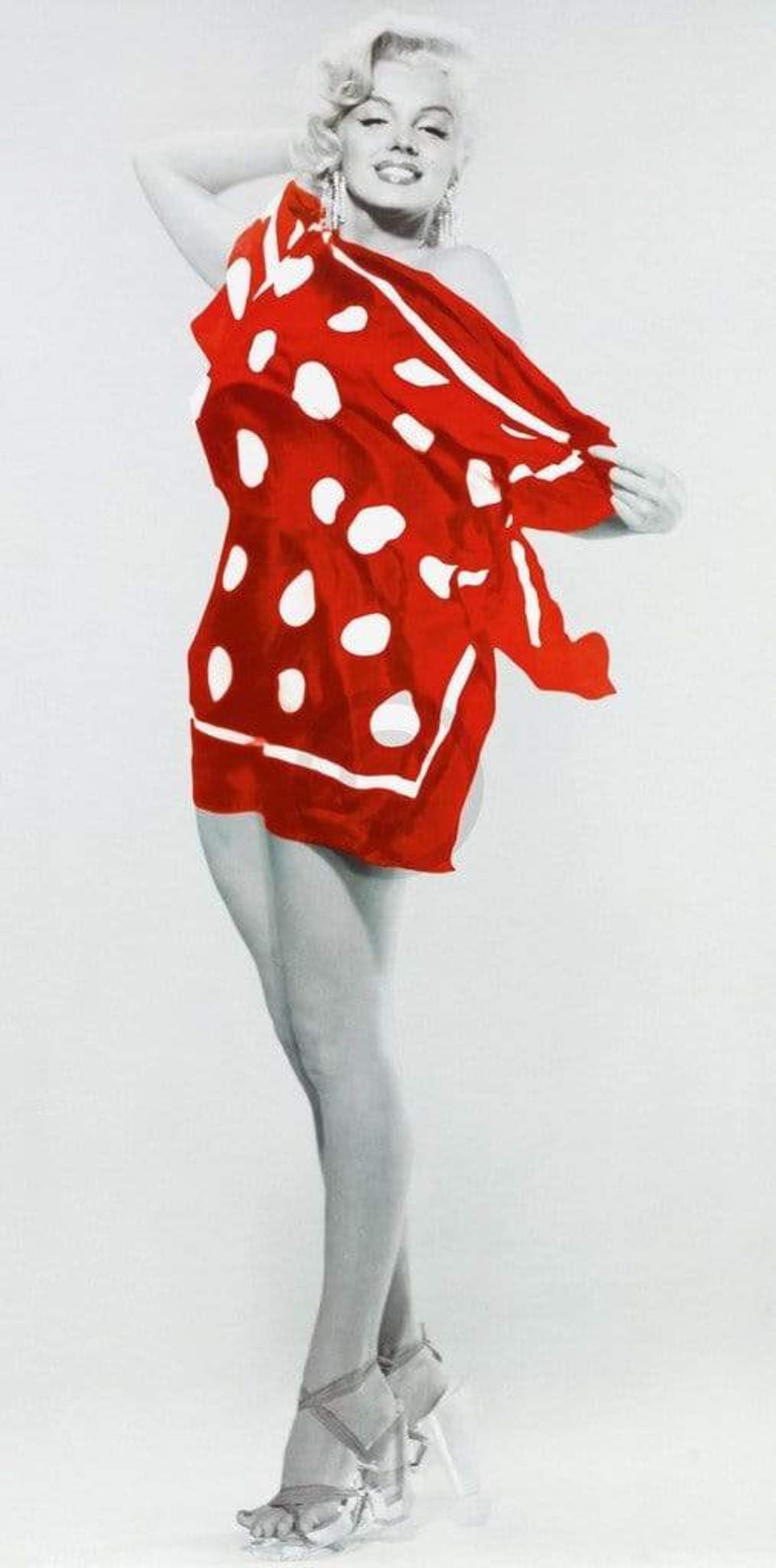 Art Print Bert Reisfeld - Marilyn at the Beach, 1953 50x100cm