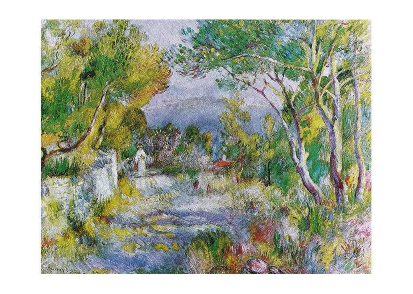 Art Print Auguste Renoir - L'Estaque, 1882 70x50cm