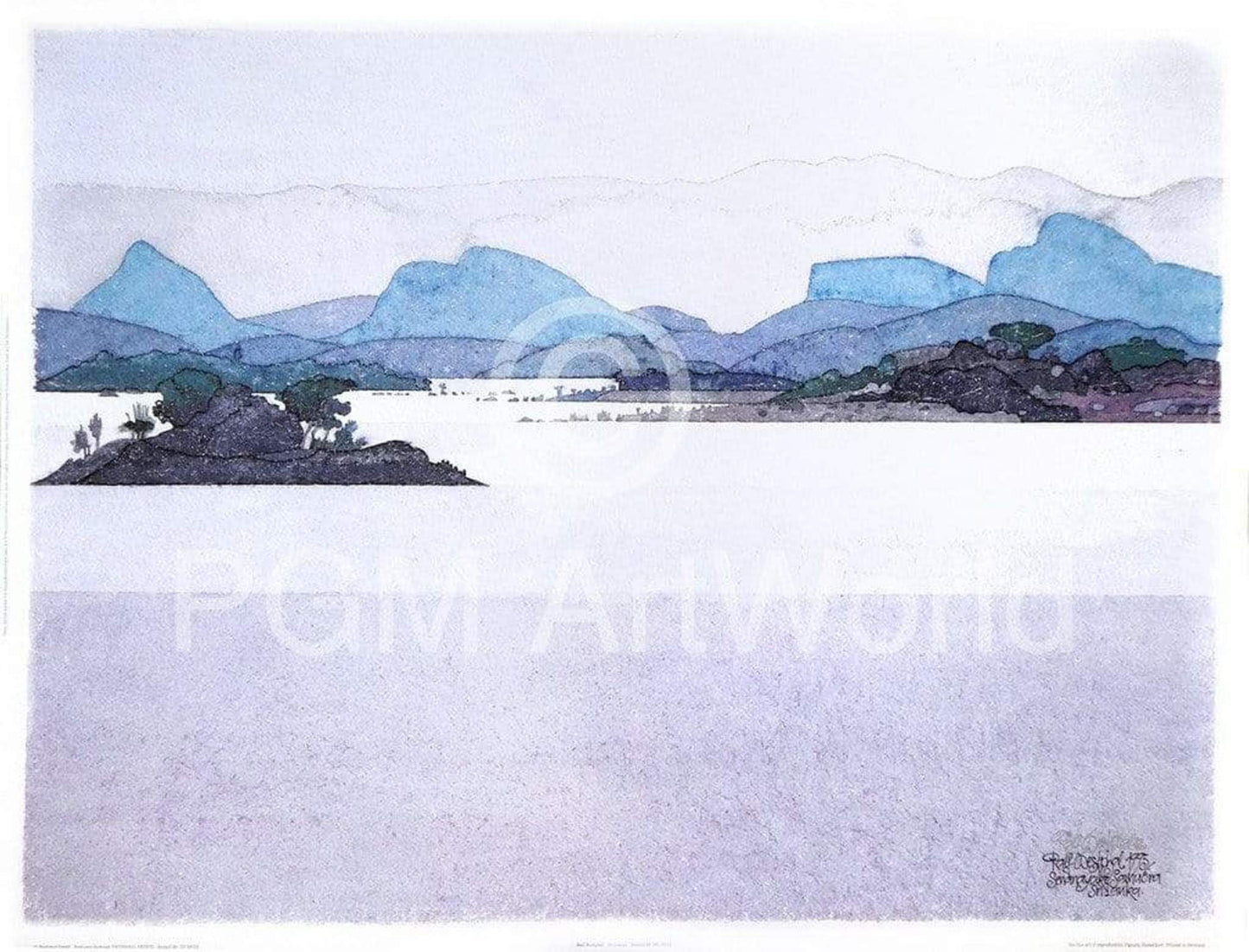 Art Print Ralf Westphal - Sri Lanka 90x70cm