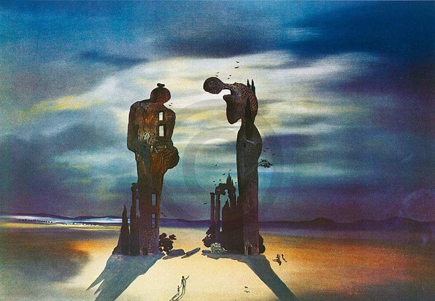 Art Print Salvador Dali - Reminiscence archeologique 70x50cm