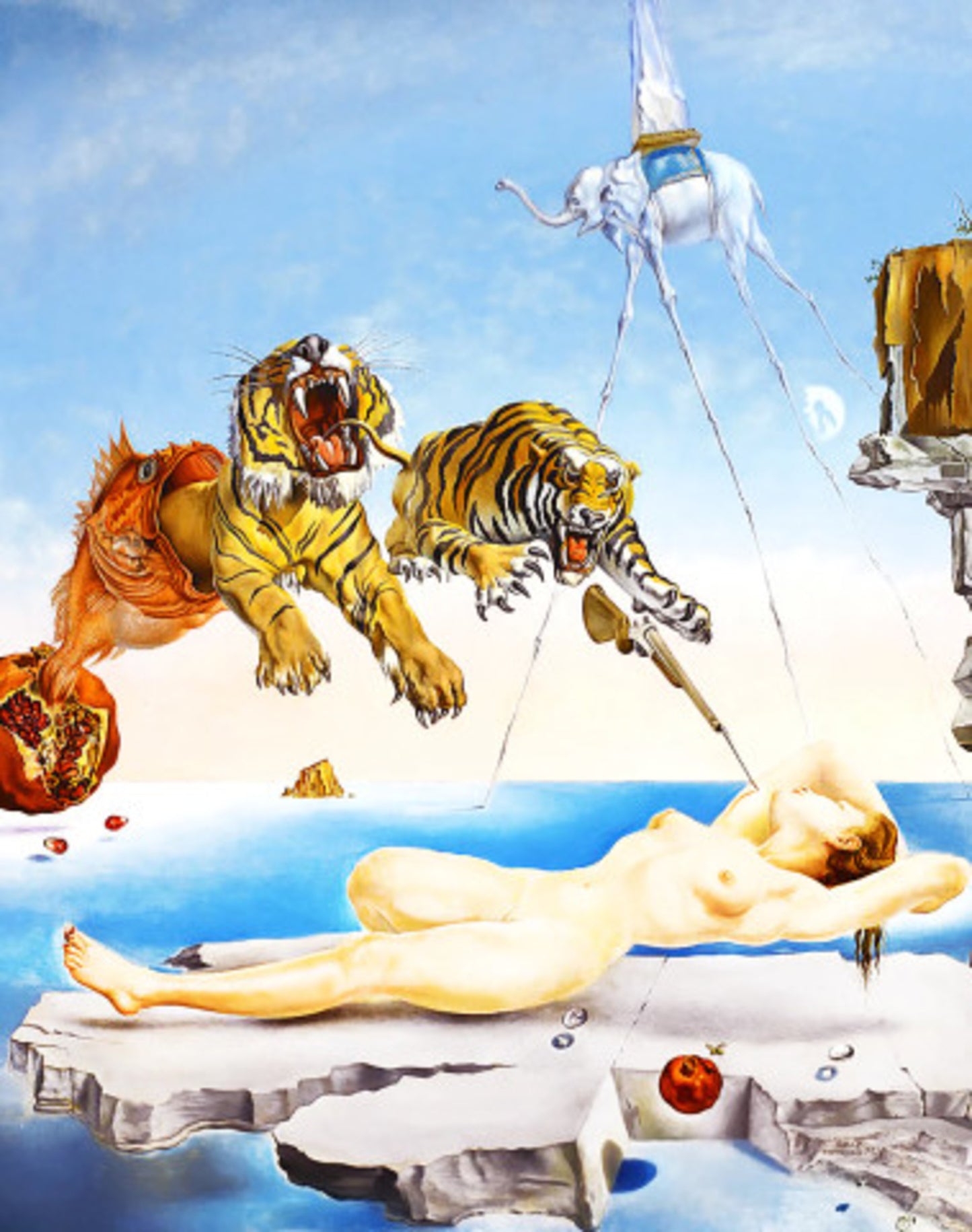 Art Print Salvador Dali - Une seconde avant l'eveil 60x80cm
