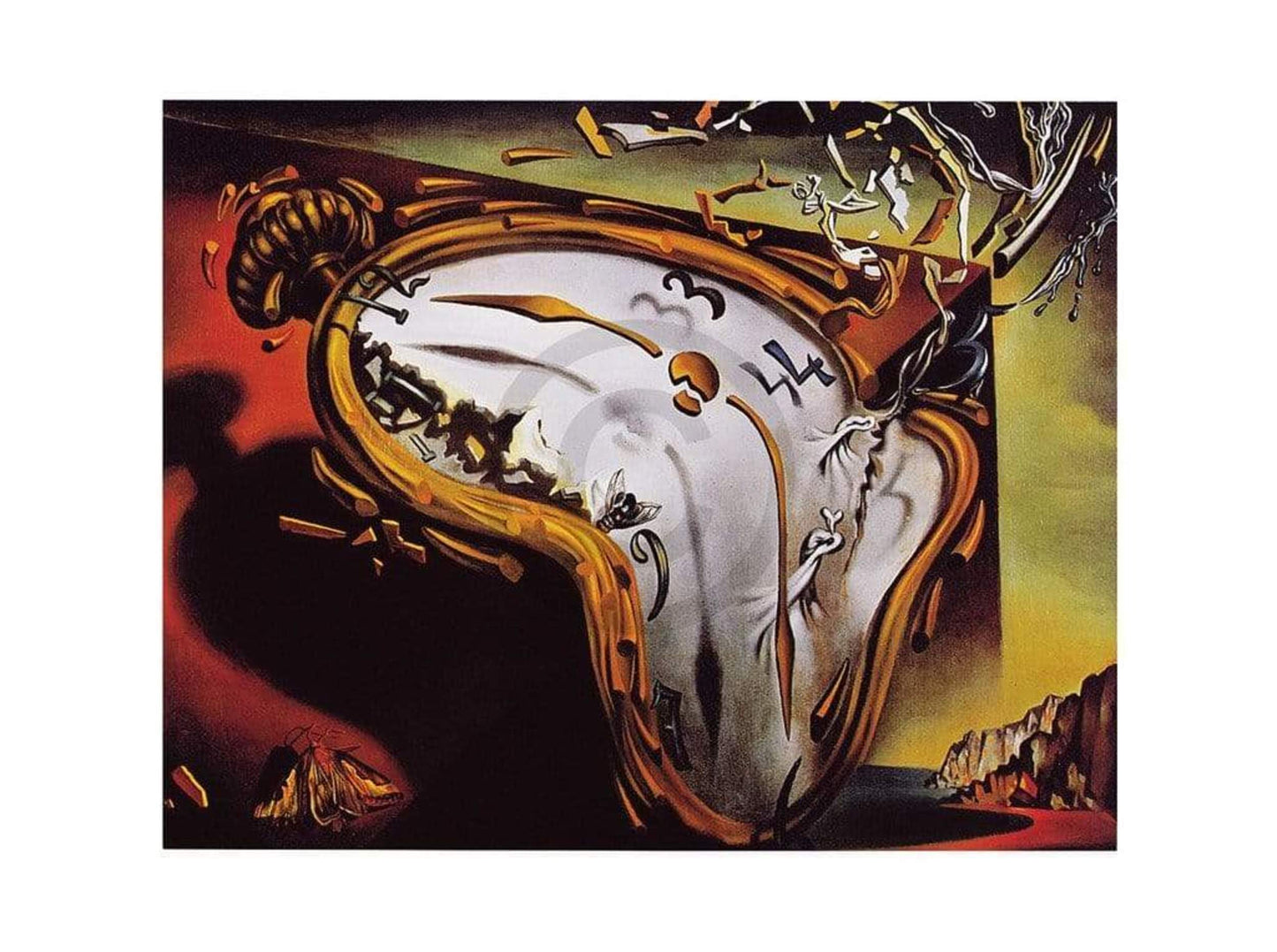 Art Print Salvador Dali - Les montres molles 80x60cm