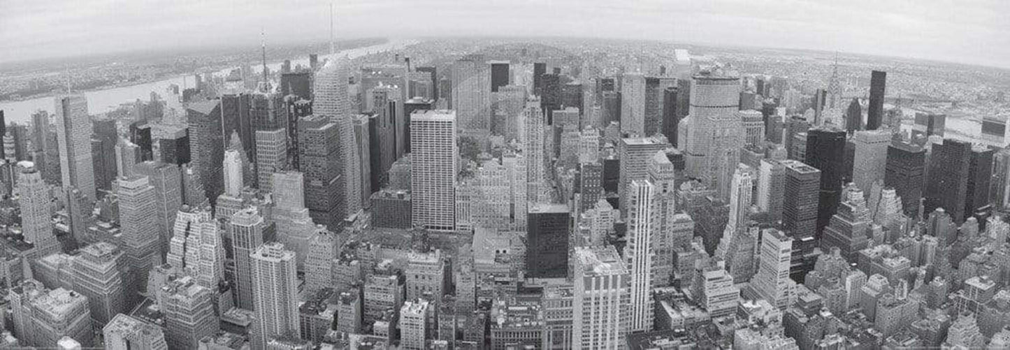 Art Print Shutterstock - Manhatten panorama 95x33cm