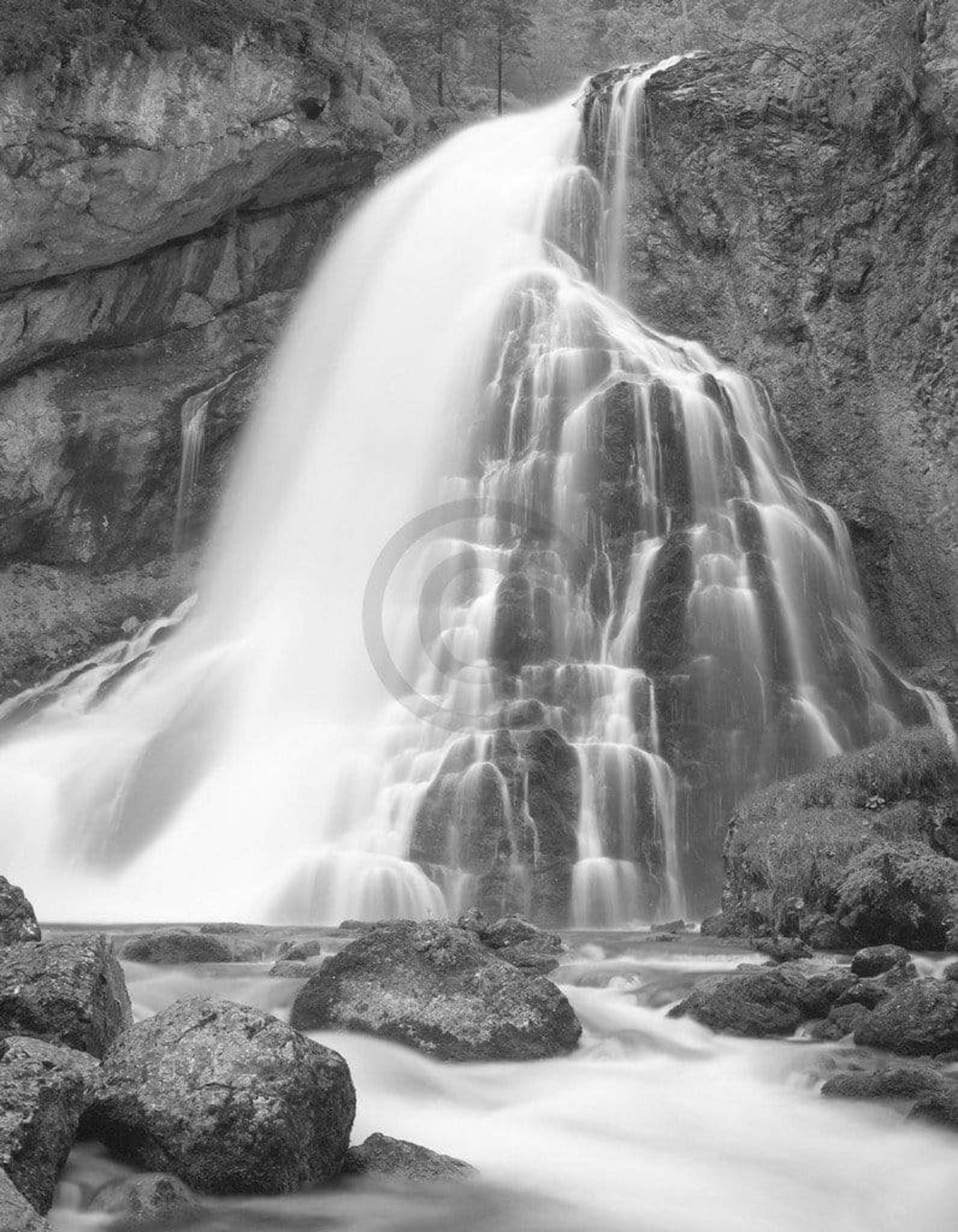 Art Print Tom Weber - Waterfalls II 70x90cm