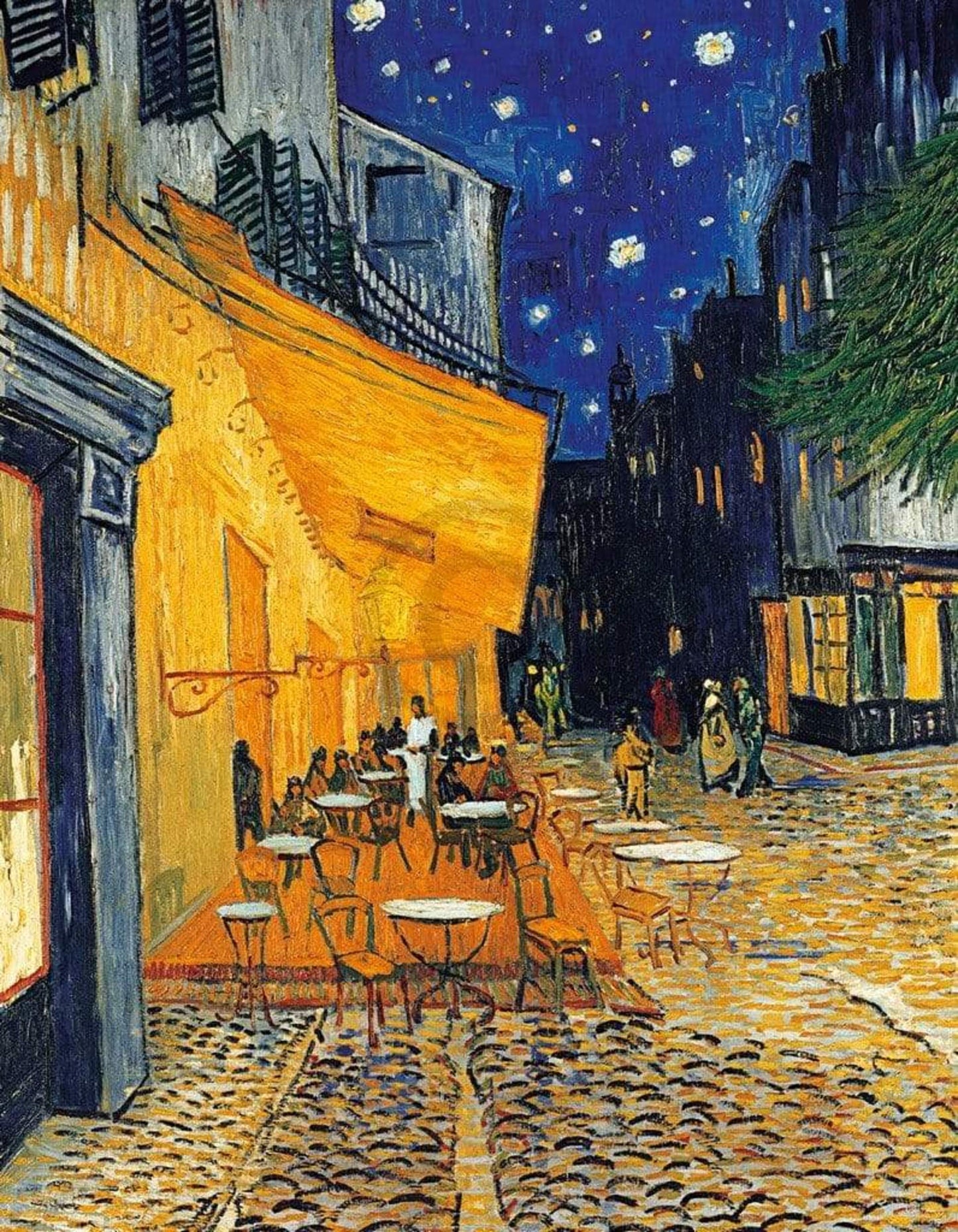Art Print Vincent Van Gogh - Café-Terrasse am Abend 70x90cm