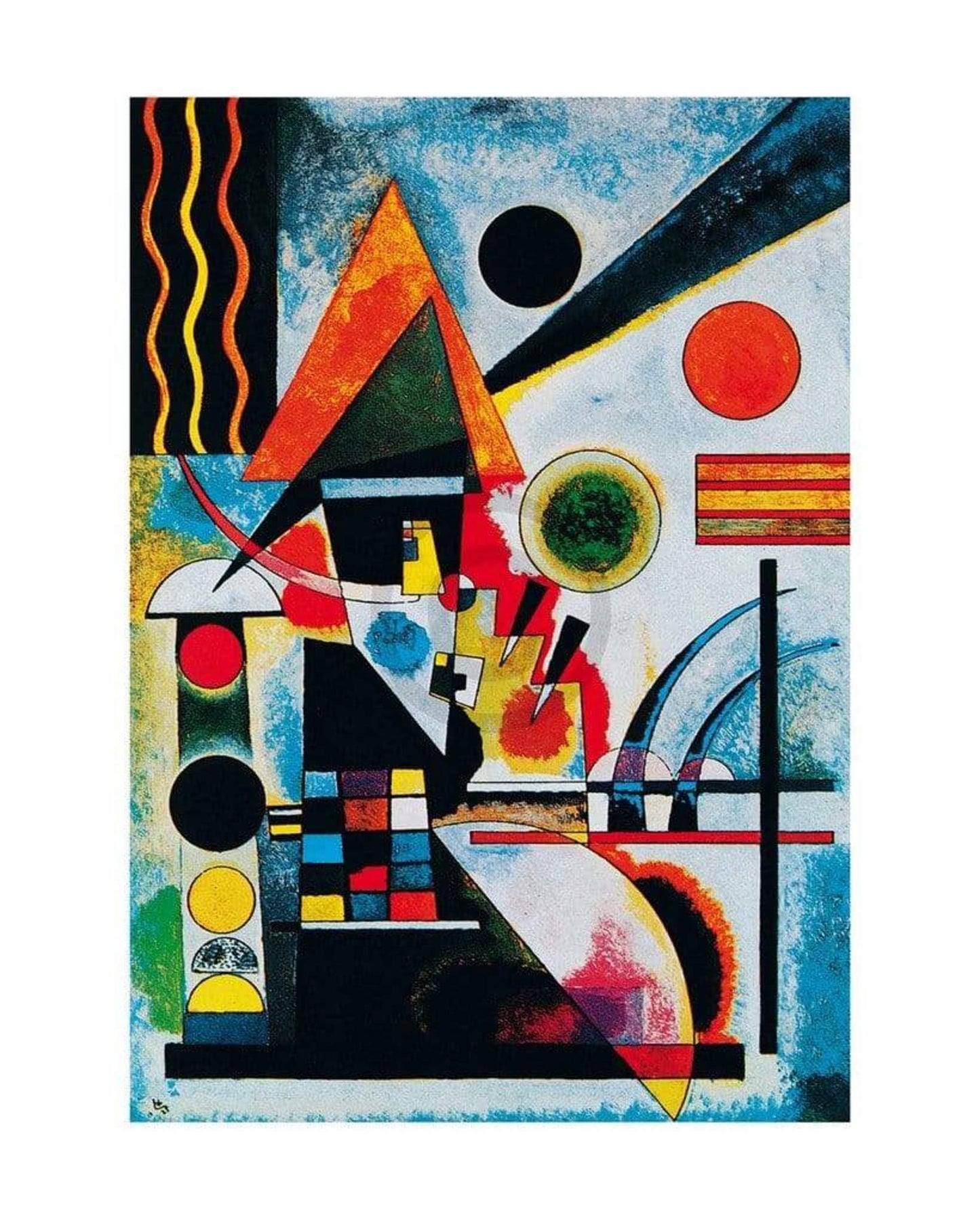 Art Print Wassily Kandinsky - Balancement, 1925 40x50cm