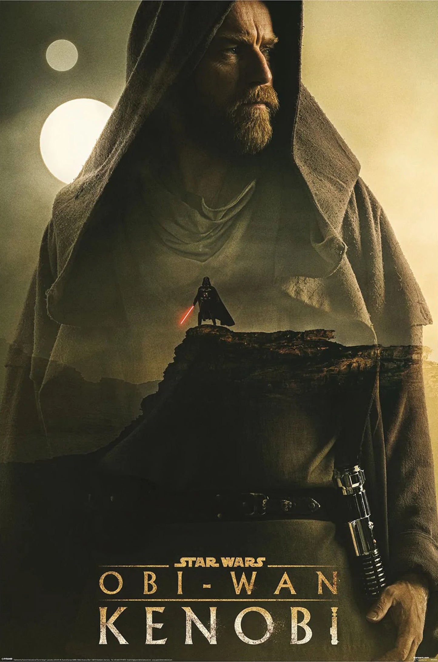 Poster Star Wars Obi-Wan Kenobi Light vs Dark 61x91,5cm