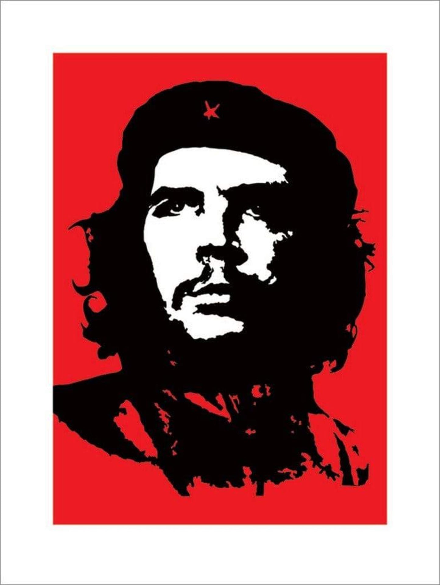 Art Print Che Guevara Red 60x80cm