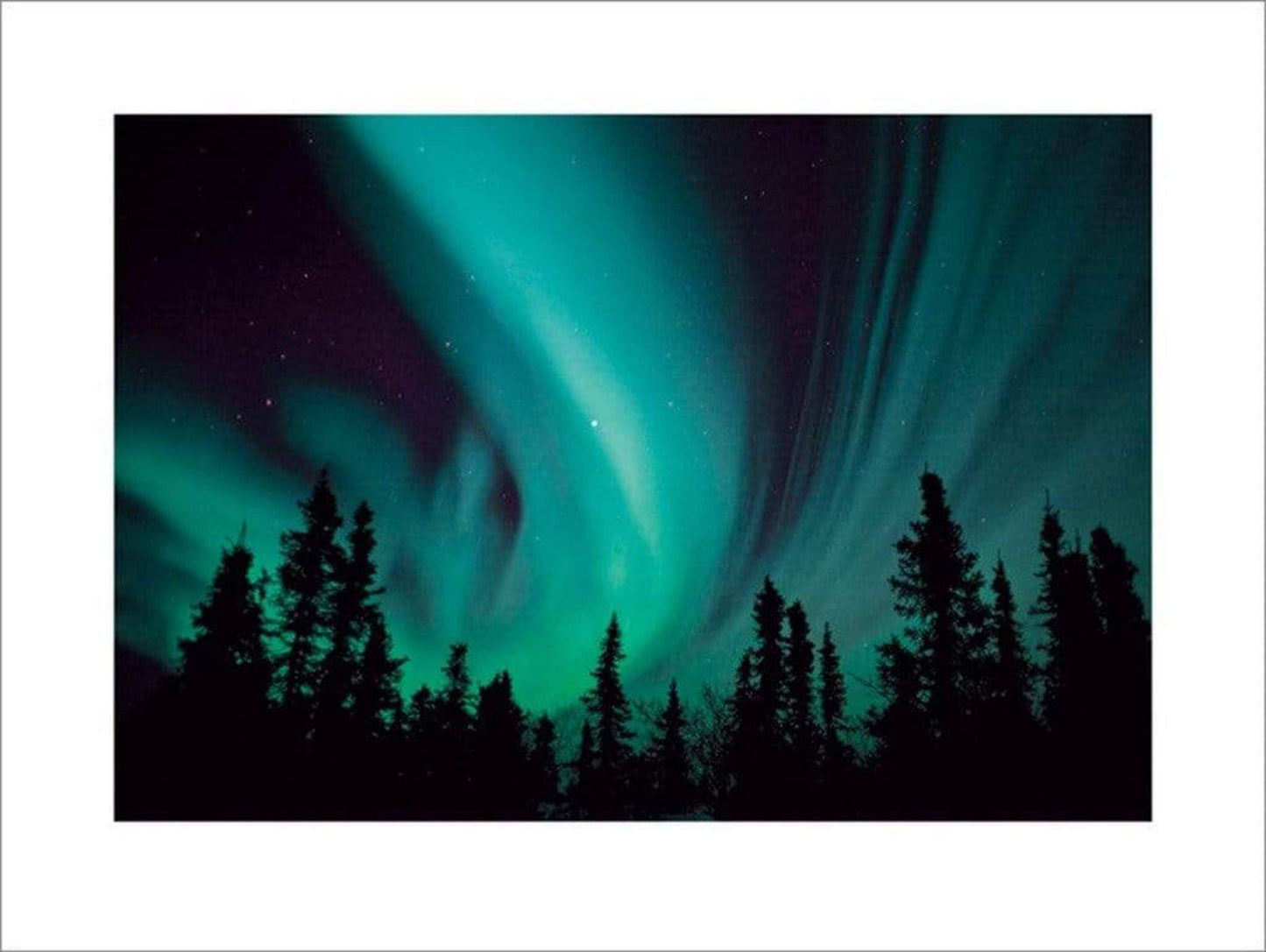 Art Print Northern Lights 80x60cm