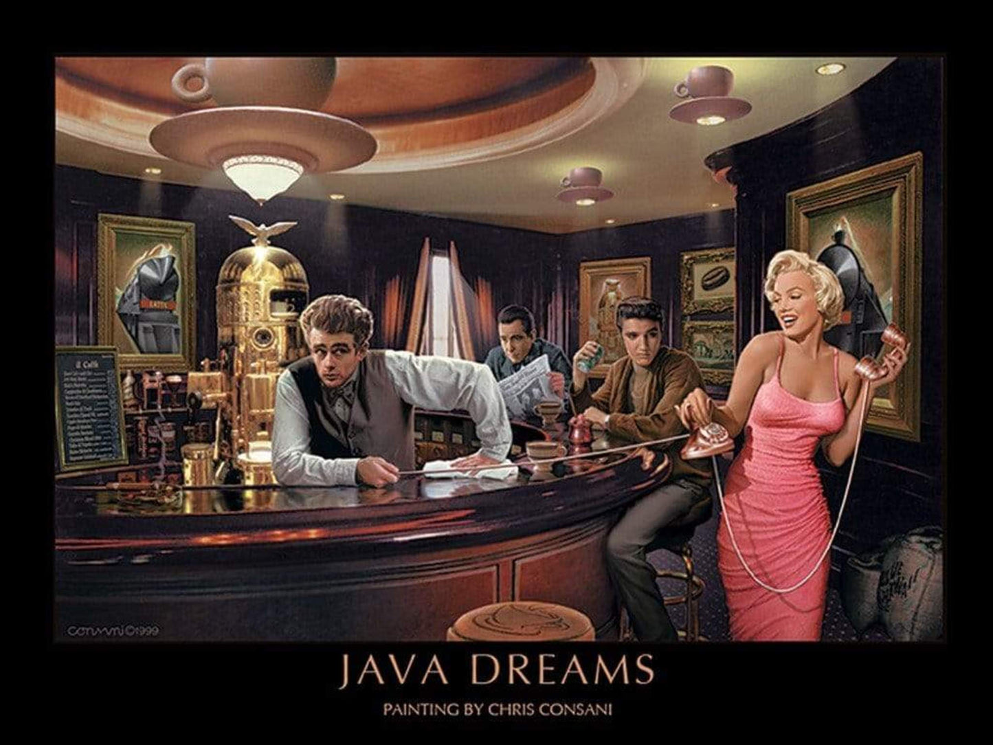 Art Print Java Dreams Chris Consani 80x60cm