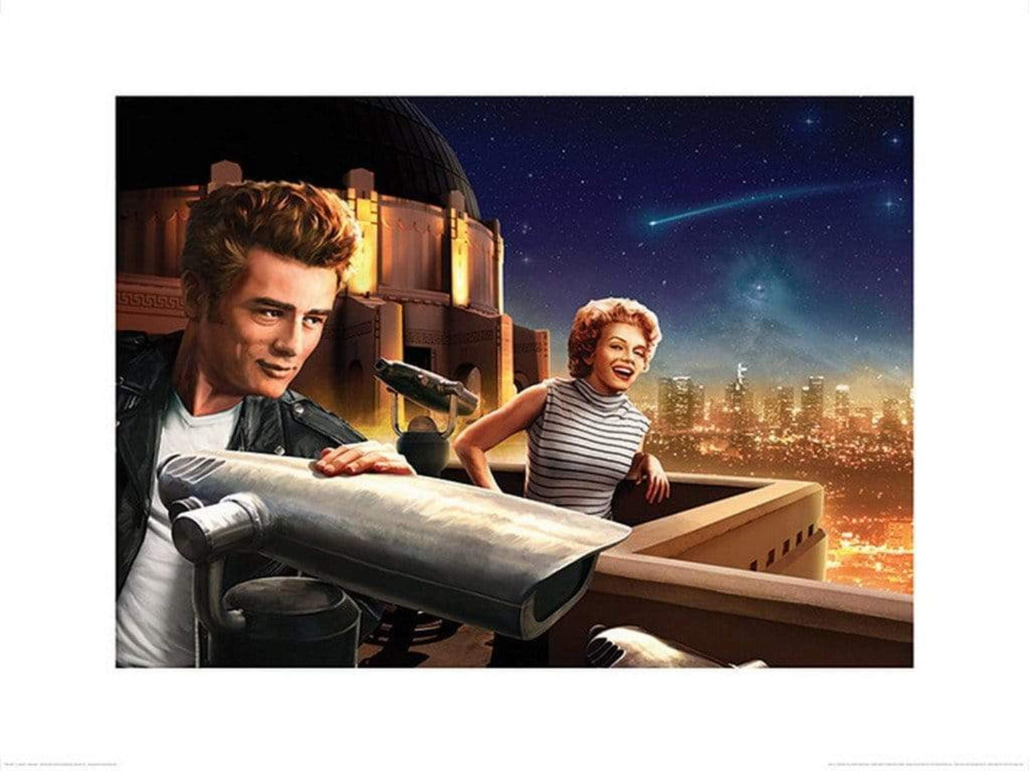 Art Print Stargazing J J Brando 80x60cm