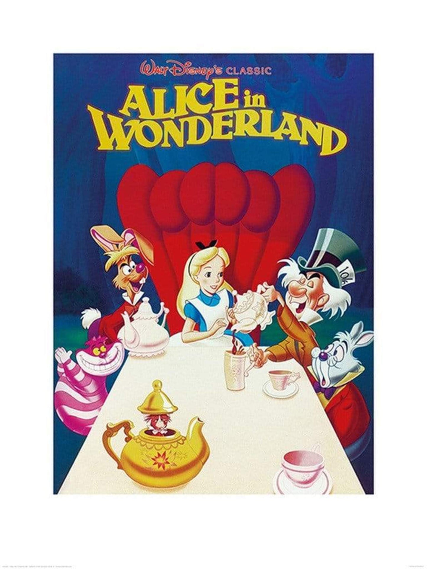 Art Print Alice in Wonderland 1989 60x80cm
