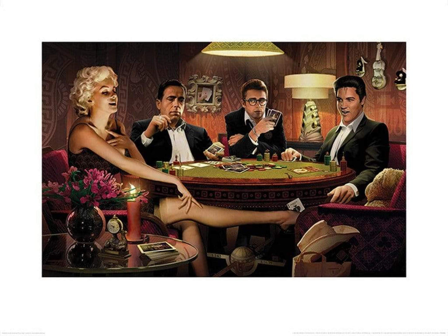 Art Print Chris Consani - Four of A Kind 80x60cm