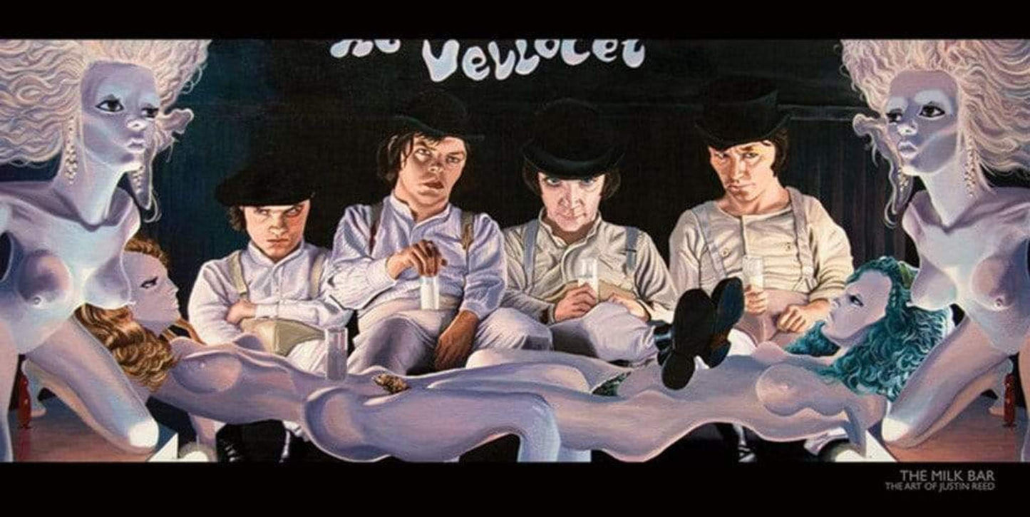 Art Print The Milk Bar The Art of Justin Reed 100x50cm