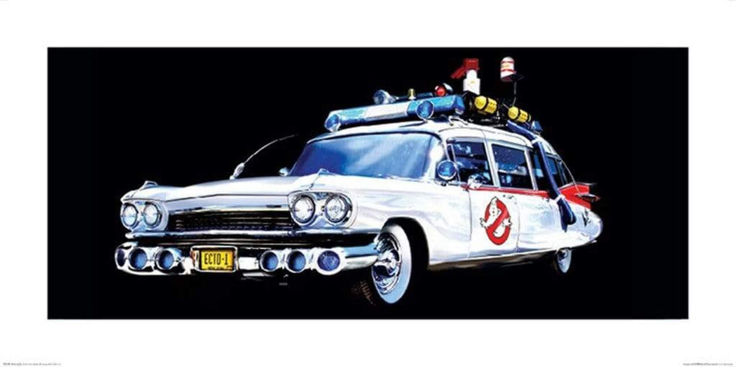Art Print Ghostbusters - Car 100x50cm