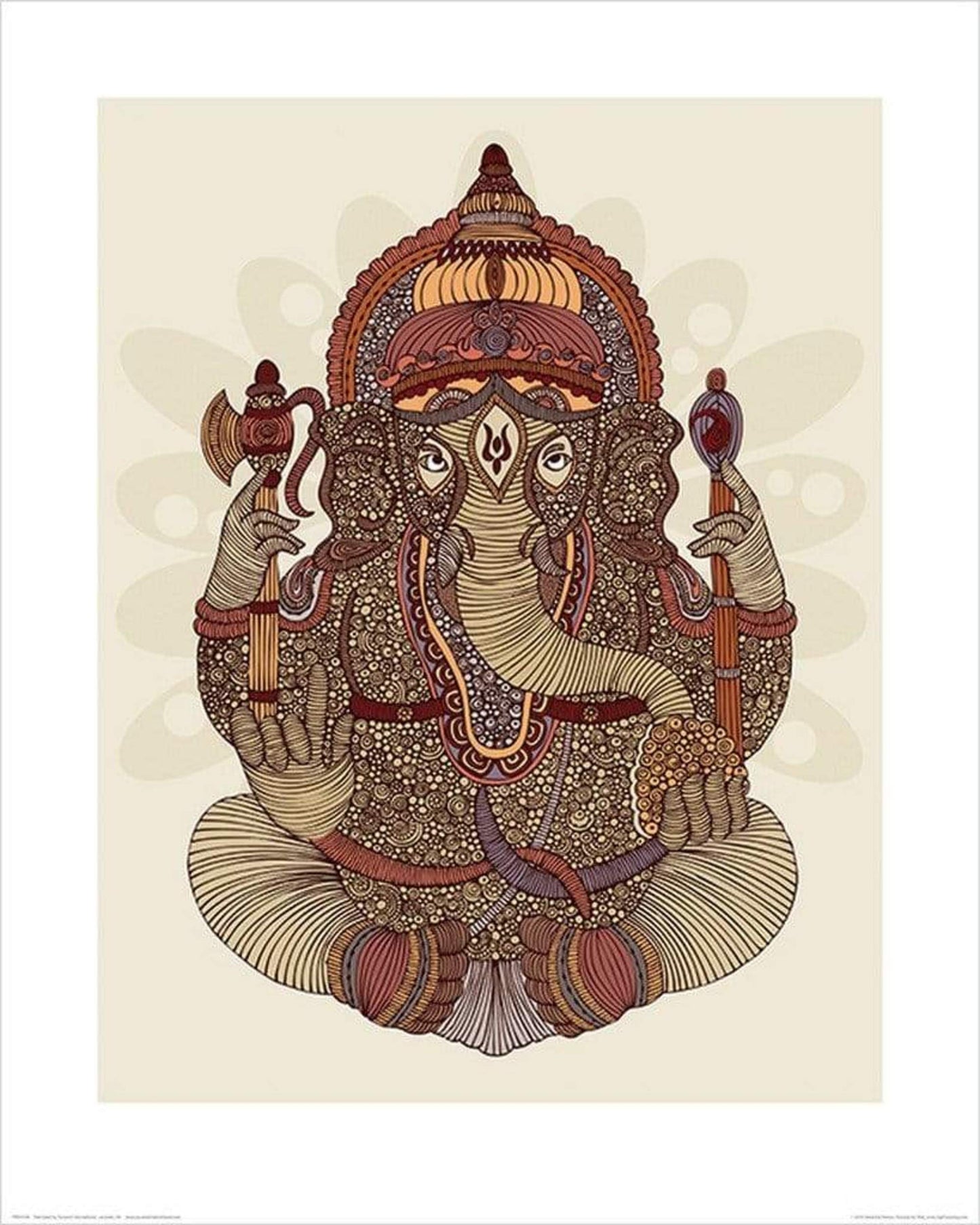 Art Print Valentina Ramos - Ganesha 40x50cm