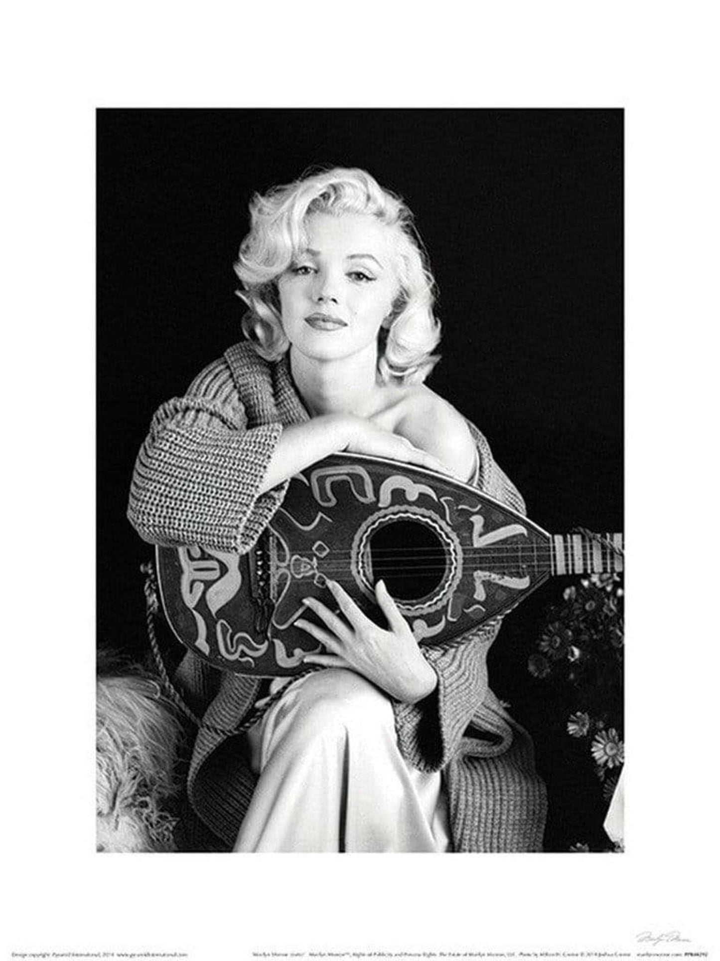 Art Print Marilyn Monroe Lute 60x80cm
