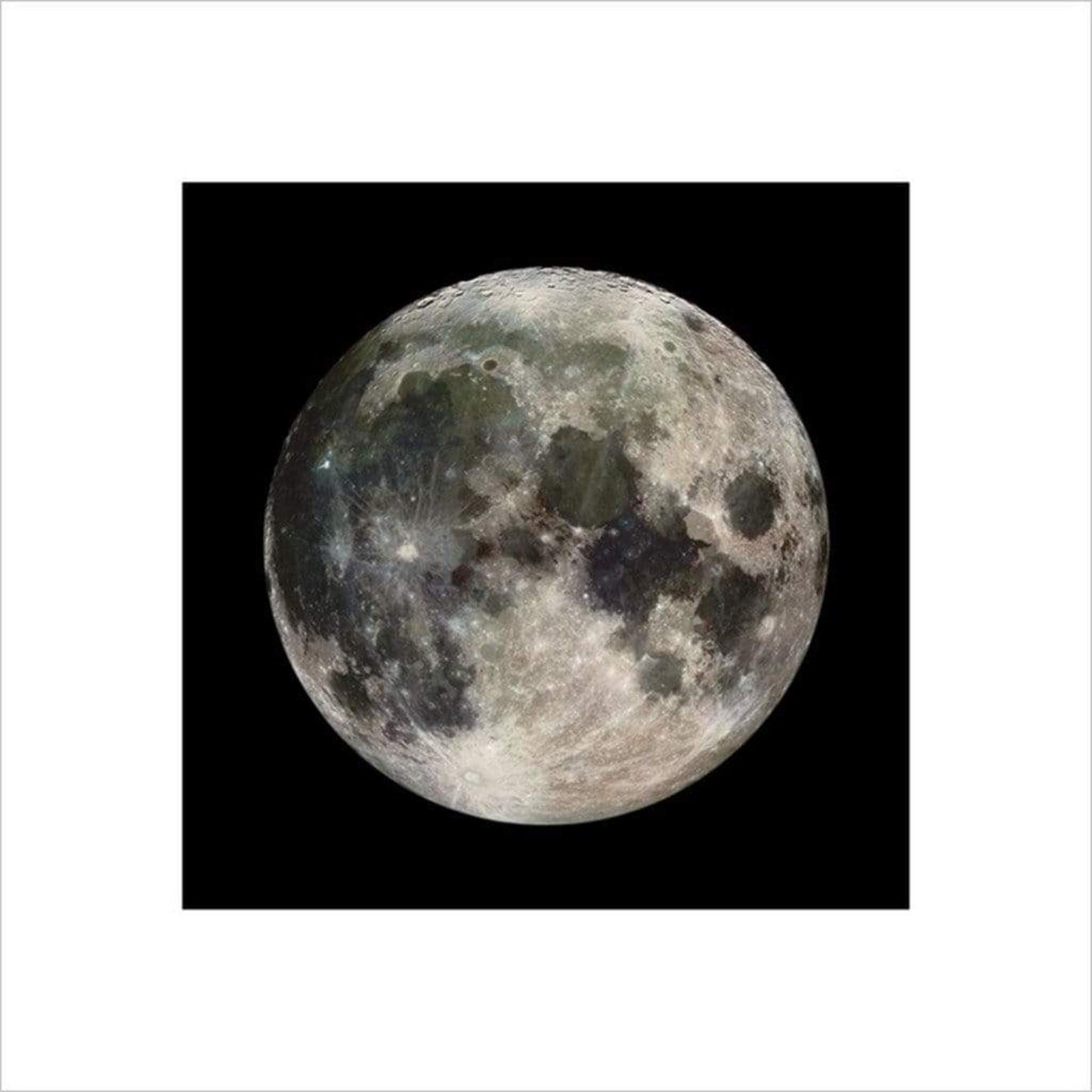 Art Print The Moon 40x40cm
