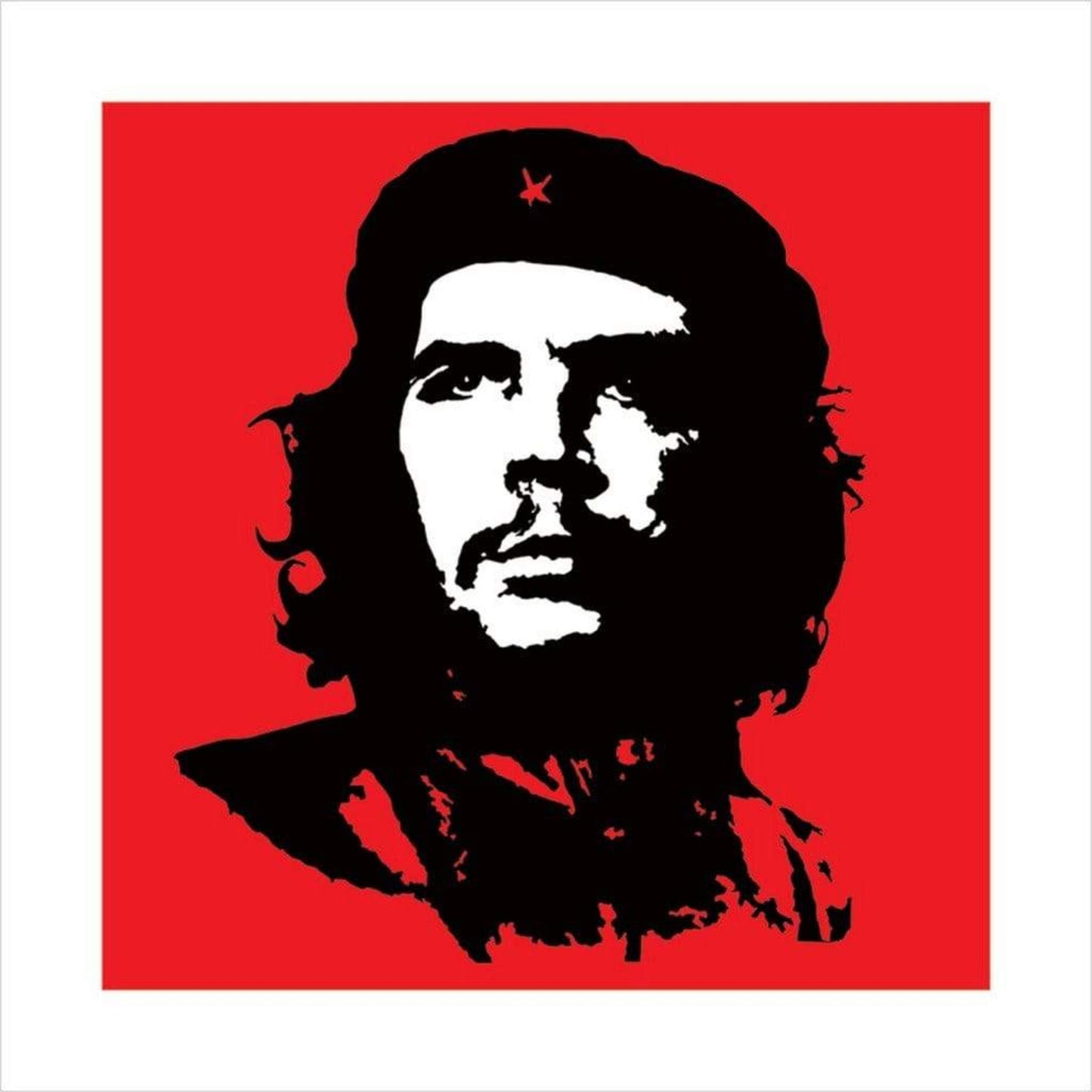 Art Print Che Guevara Red 40x40cm