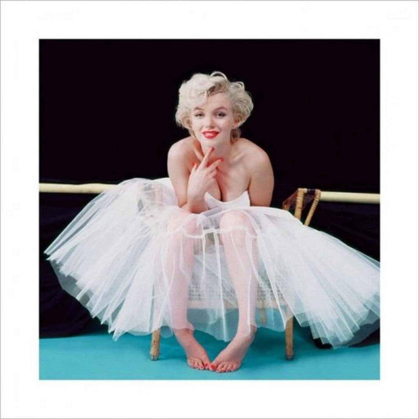 Art Print Marilyn Monroe - Ballerina Colour 40x40cm