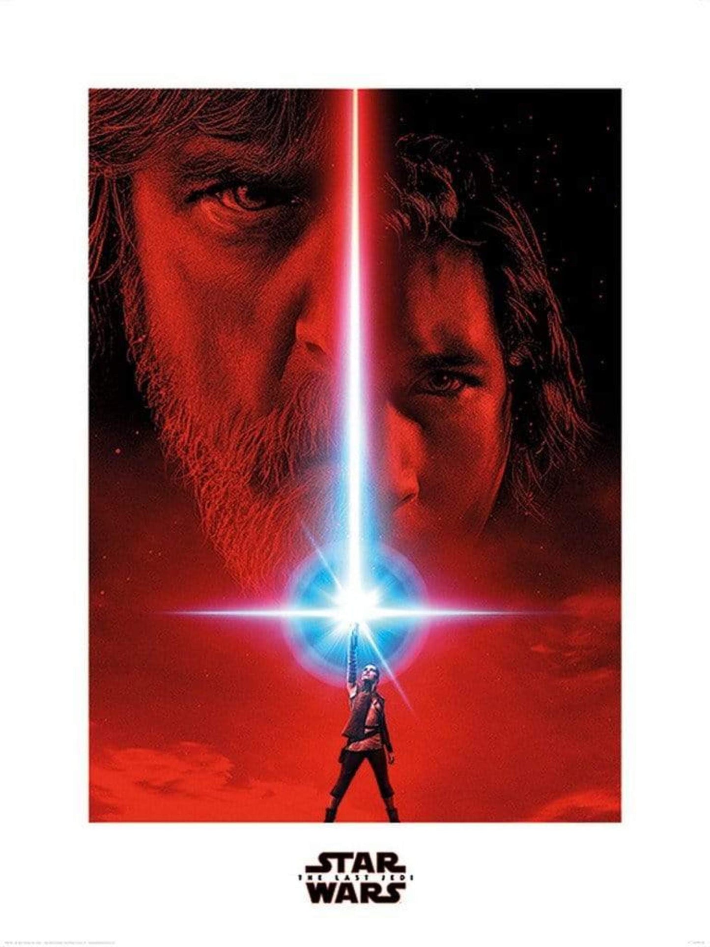 Art Print Star Wars - The Last Jedi Teaser 60x80cm