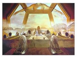 Art Print Salvador Dali - La Cene 80x60cm