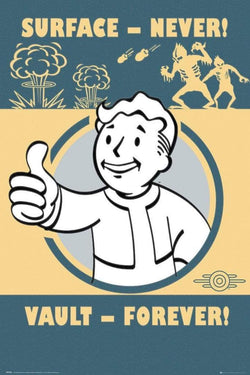 Poster Fallout - Vault Forever 61x91,5cm
