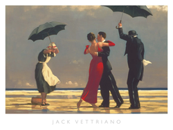 Art Print Jack Vettriano - The Singing Butler 80x60cm